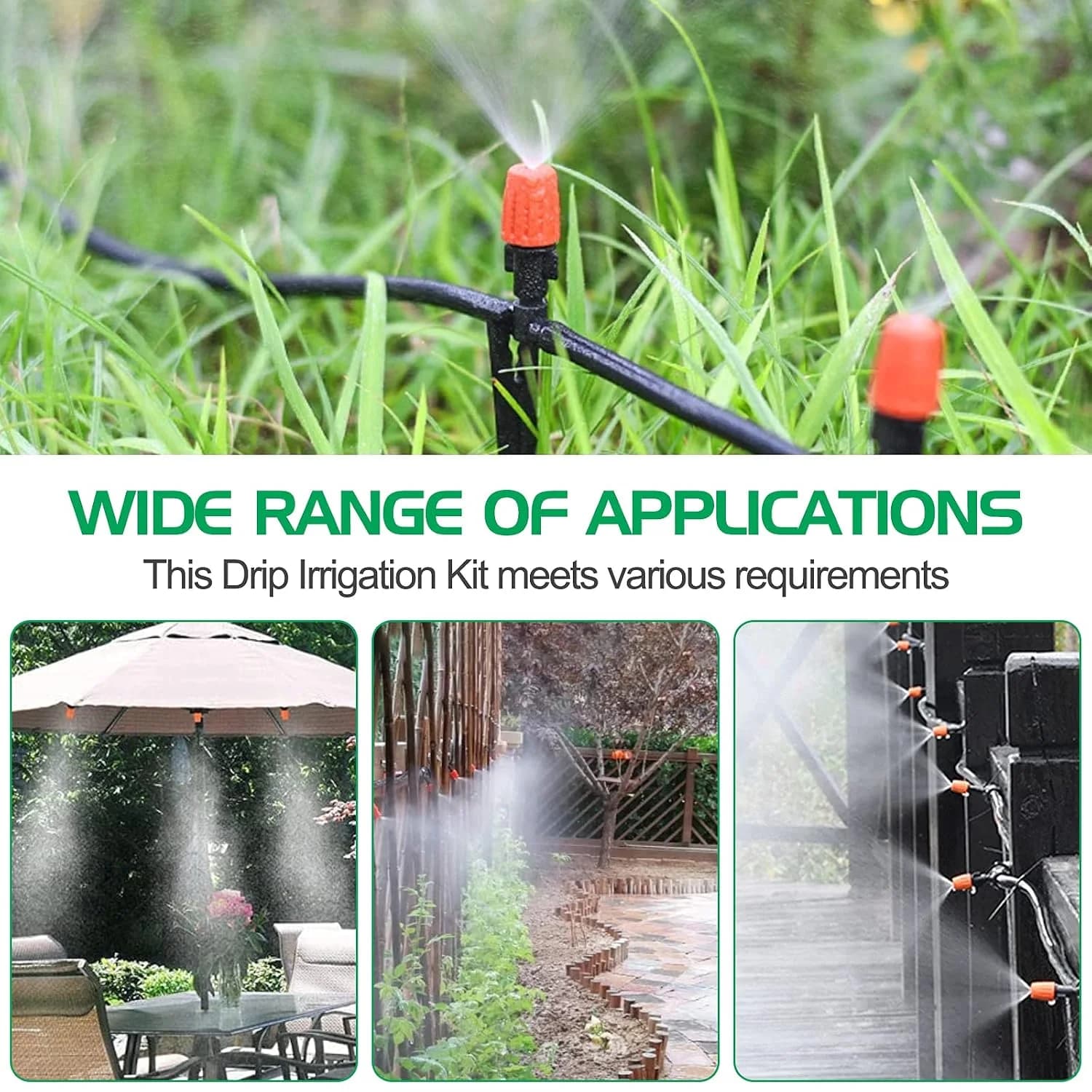 IrriNex 50 ft Drip Irrigation System Kit component view 6