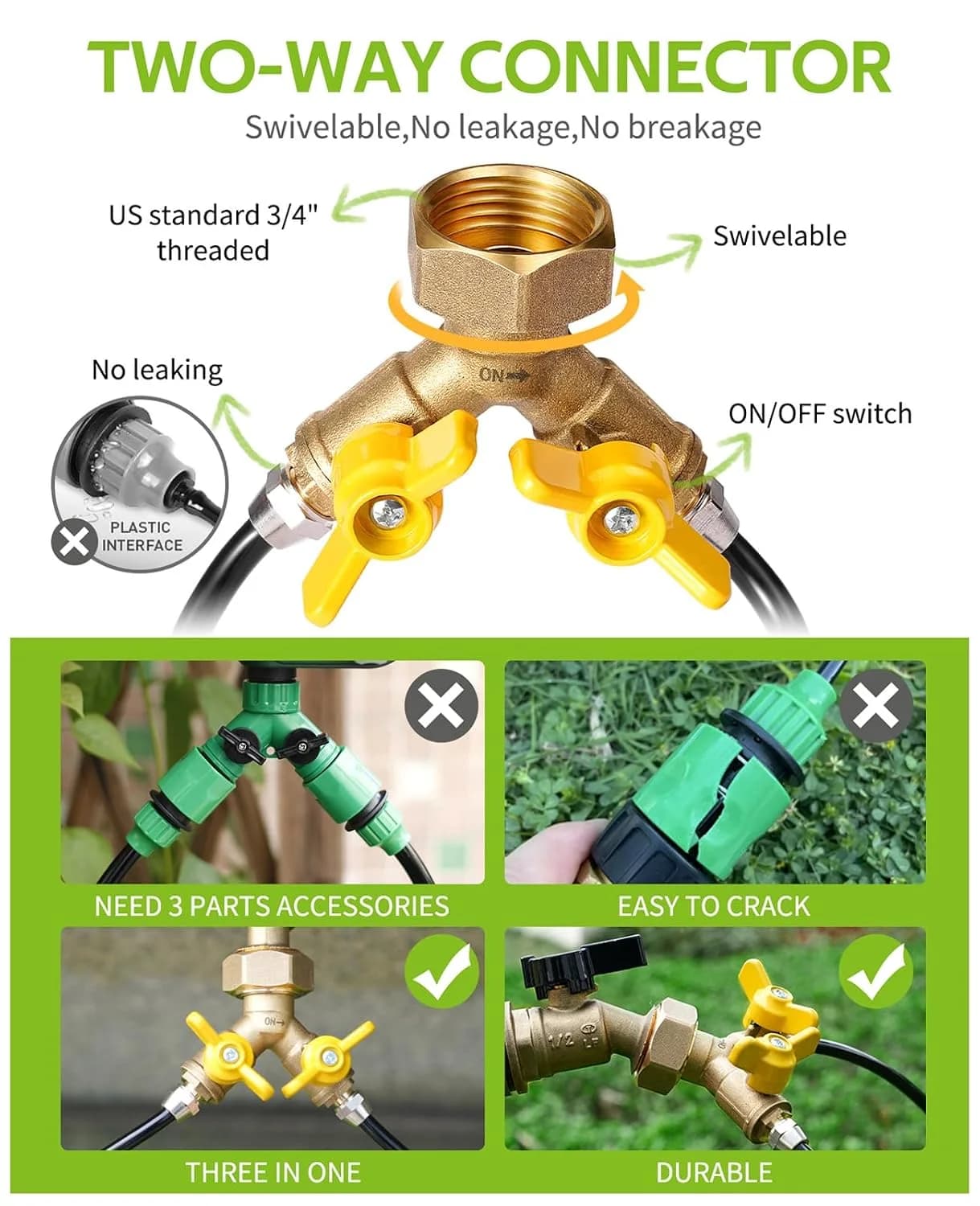 IrriNex 50 ft Drip Irrigation System Kit component view 3
