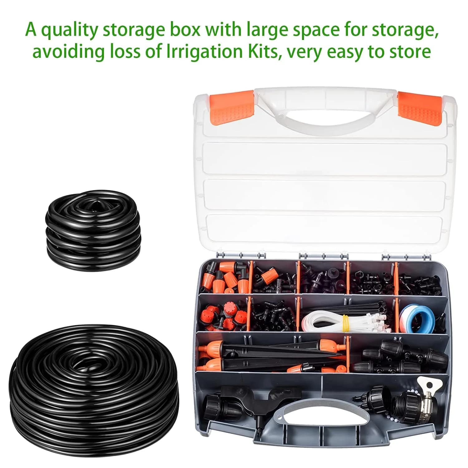 IrriNex 147 ft Garden Misting and Cooling Kit component view 8