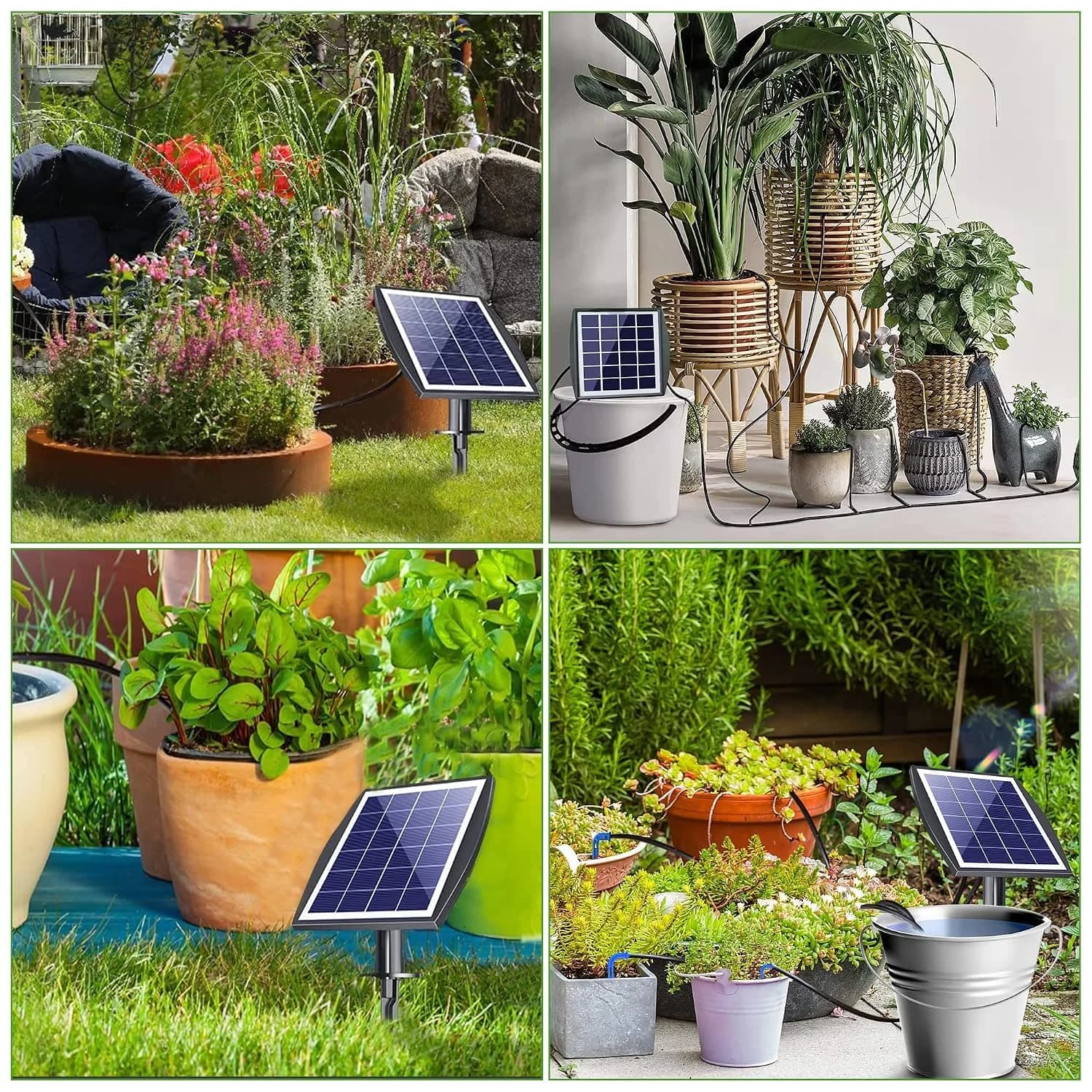 IrriNex 49 ft Solar Automatic Plant Watering Kit component view 4