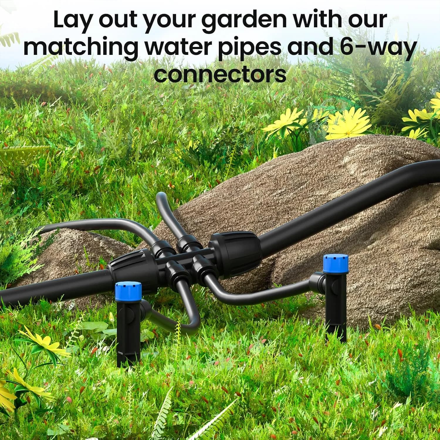IrriNex 50 ft Drip Irrigation System Kit component view 3