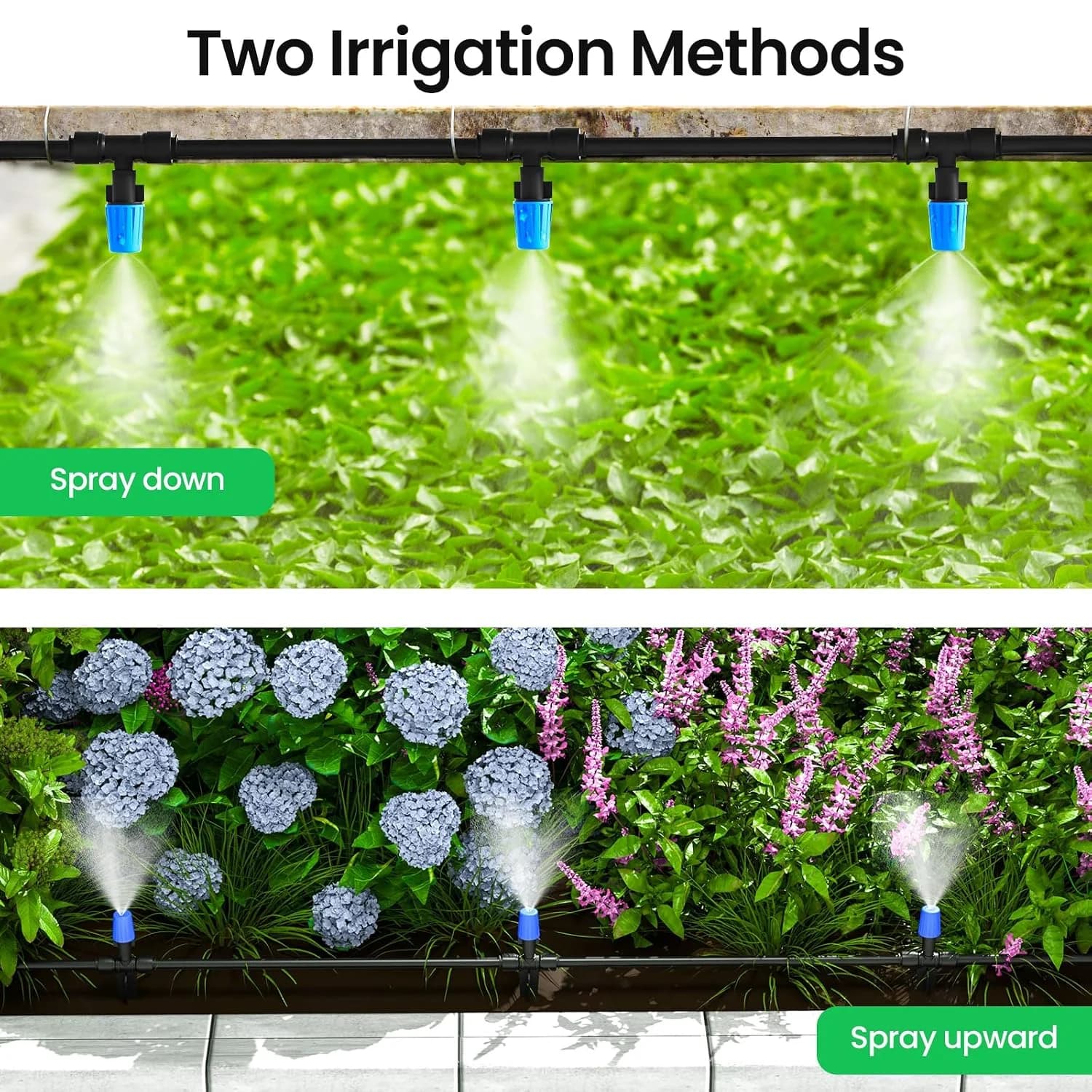 IrriNex 65 ft Hanging-Basket Drip Irrigation Kit component view 2
