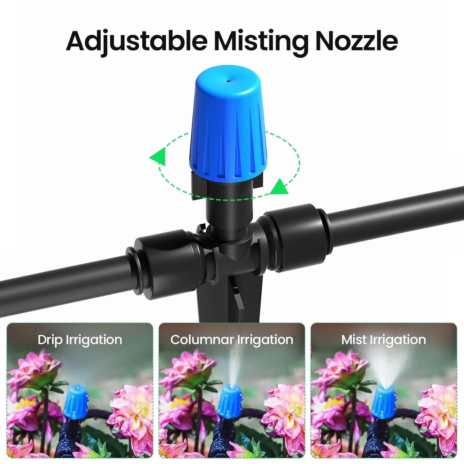 IrriNex 65 ft Hanging-Basket Drip Irrigation Kit component view 3