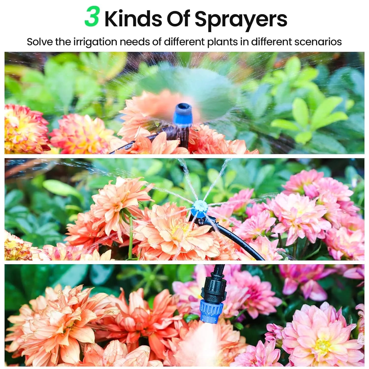 IrriNex 230 ft Drip Irrigation System Kit component view 3
