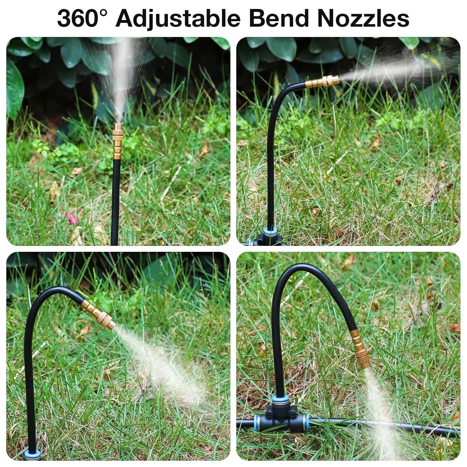 IrriNex 230 ft Drip Irrigation System Kit Recycled materials option view 2