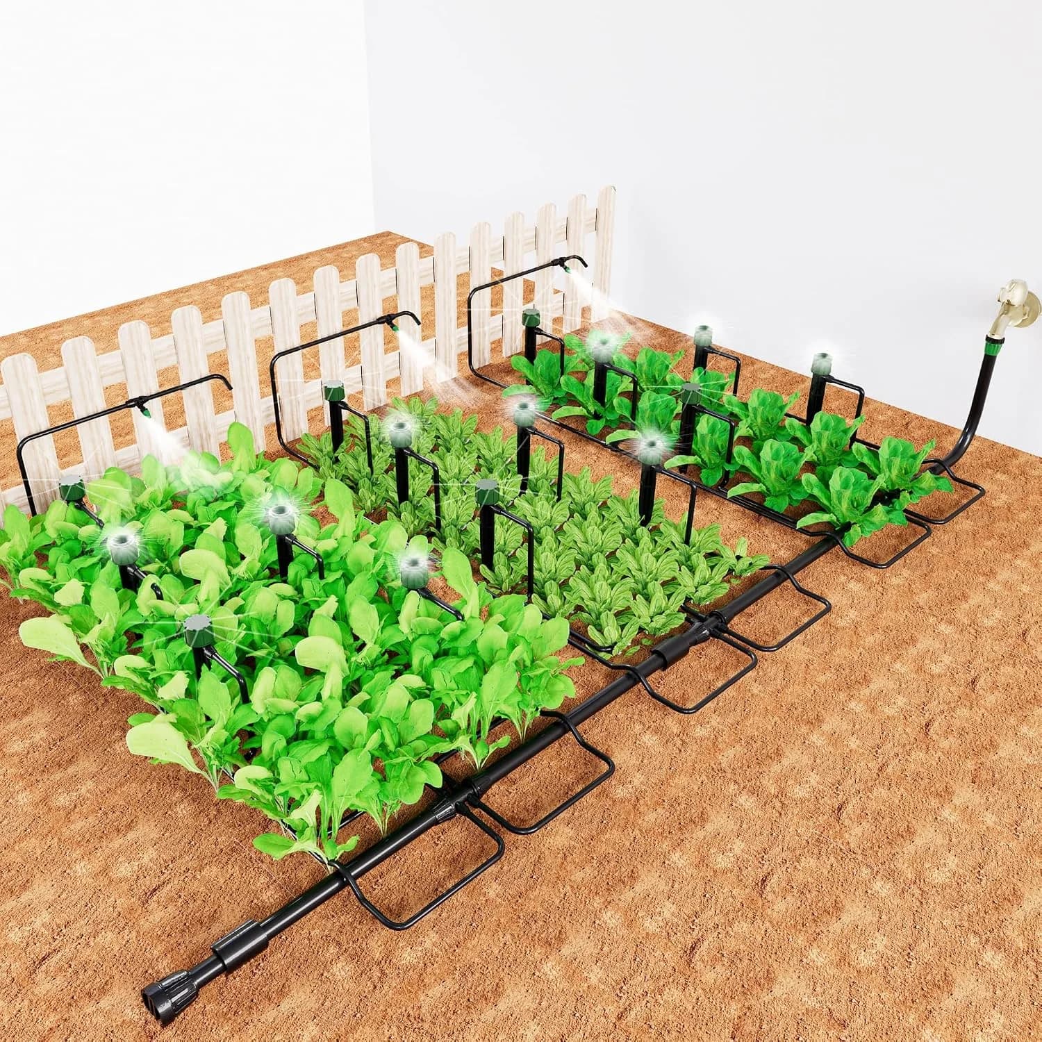 IrriNex 200 sq ft Drip Irrigation System Kit component view 3