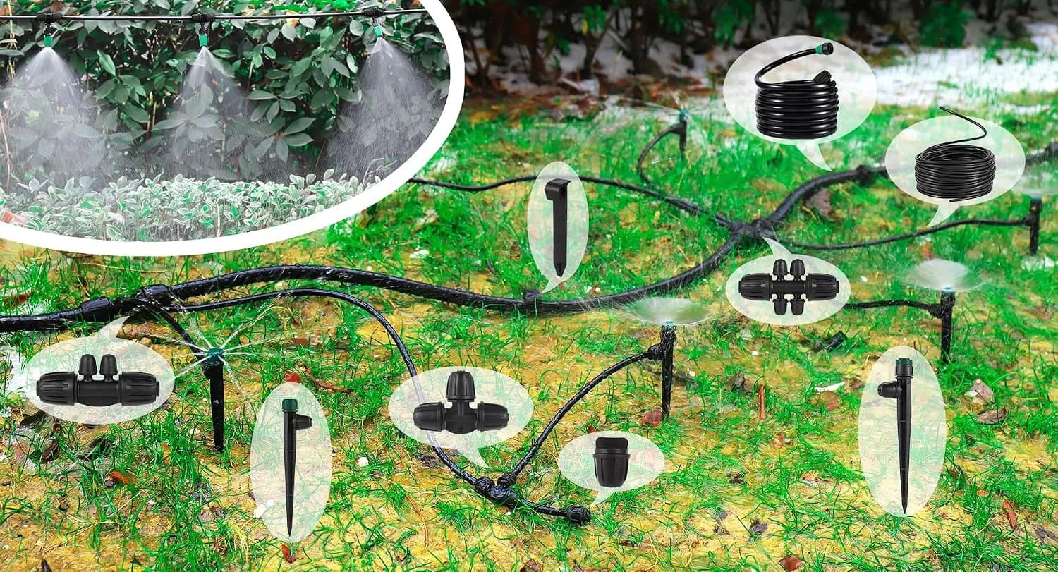 IrriNex 200 sq ft Drip Irrigation System Kit component view 6
