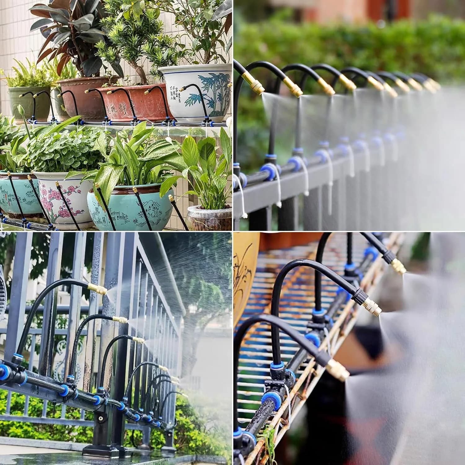 IrriNex 49.21 ft Garden Misting and Cooling Kit component view 5