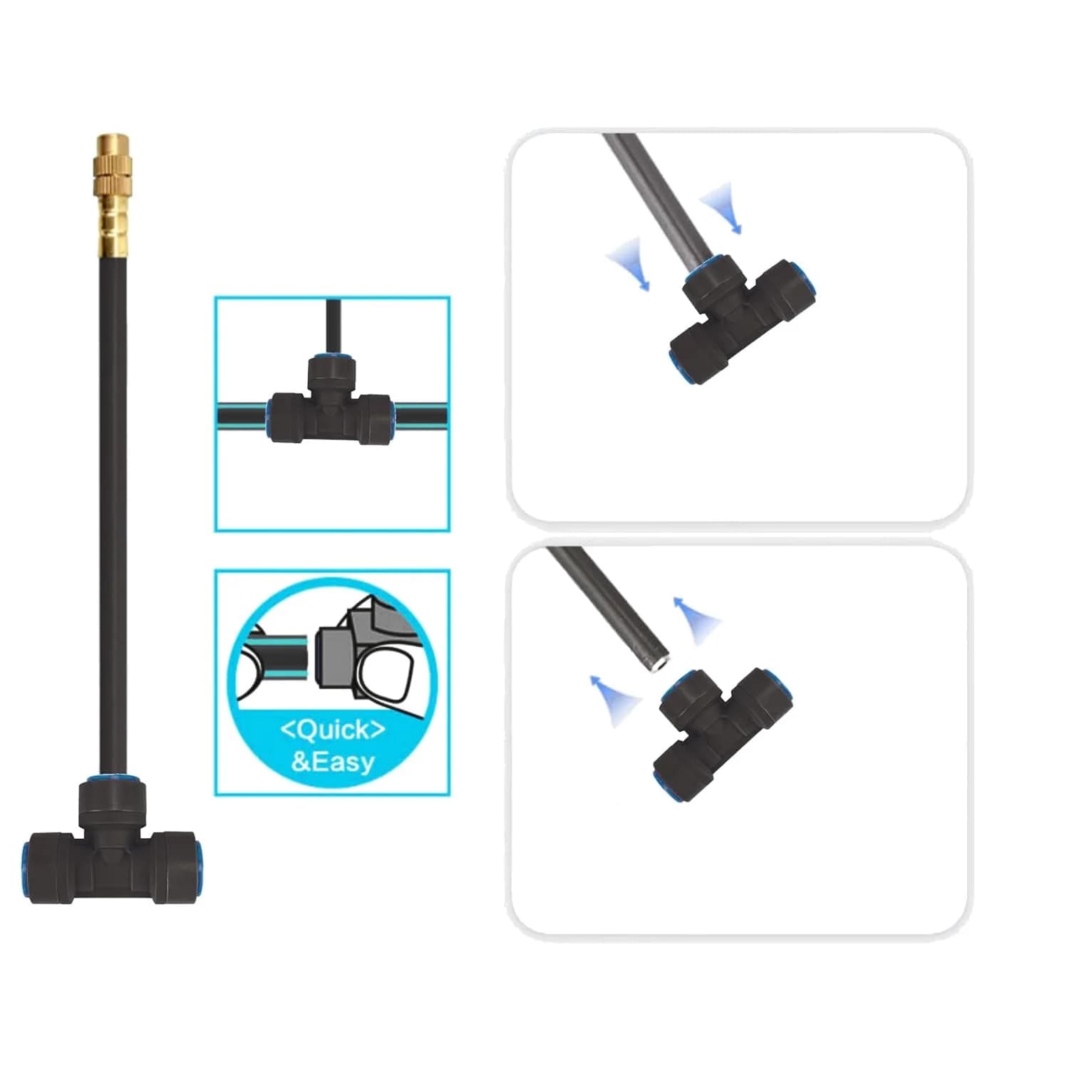 IrriNex 65 ft Drip Irrigation System Kit component view 7