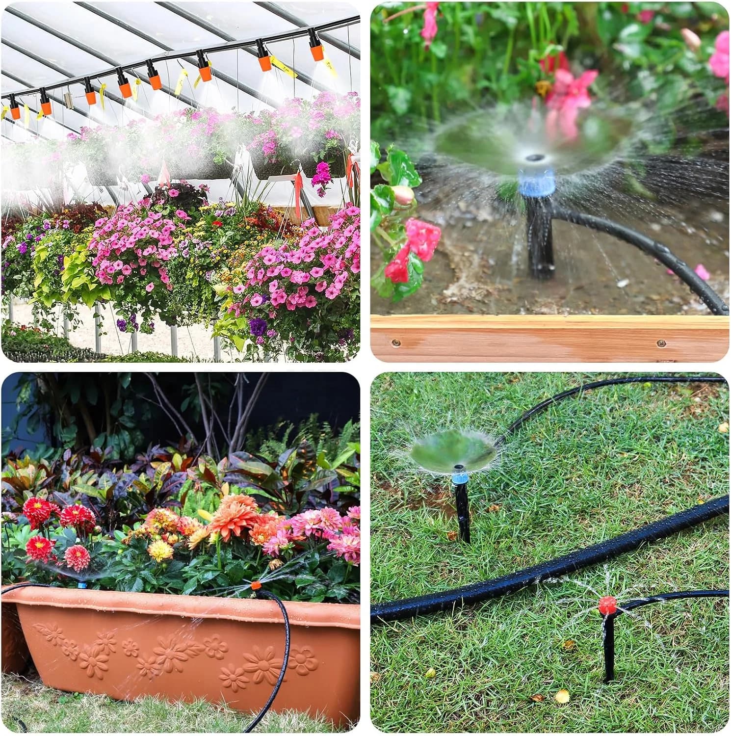 IrriNex 160 sq ft Drip Irrigation System Kit component view 8