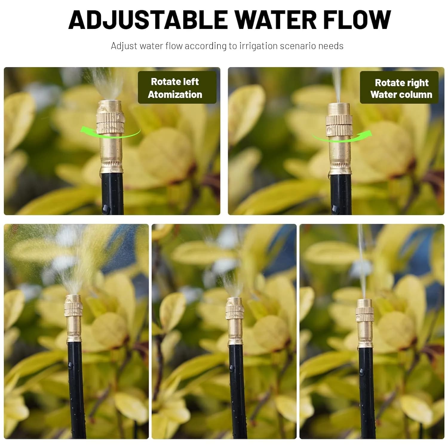 IrriNex 50 ft Drip Irrigation System Kit component view 5