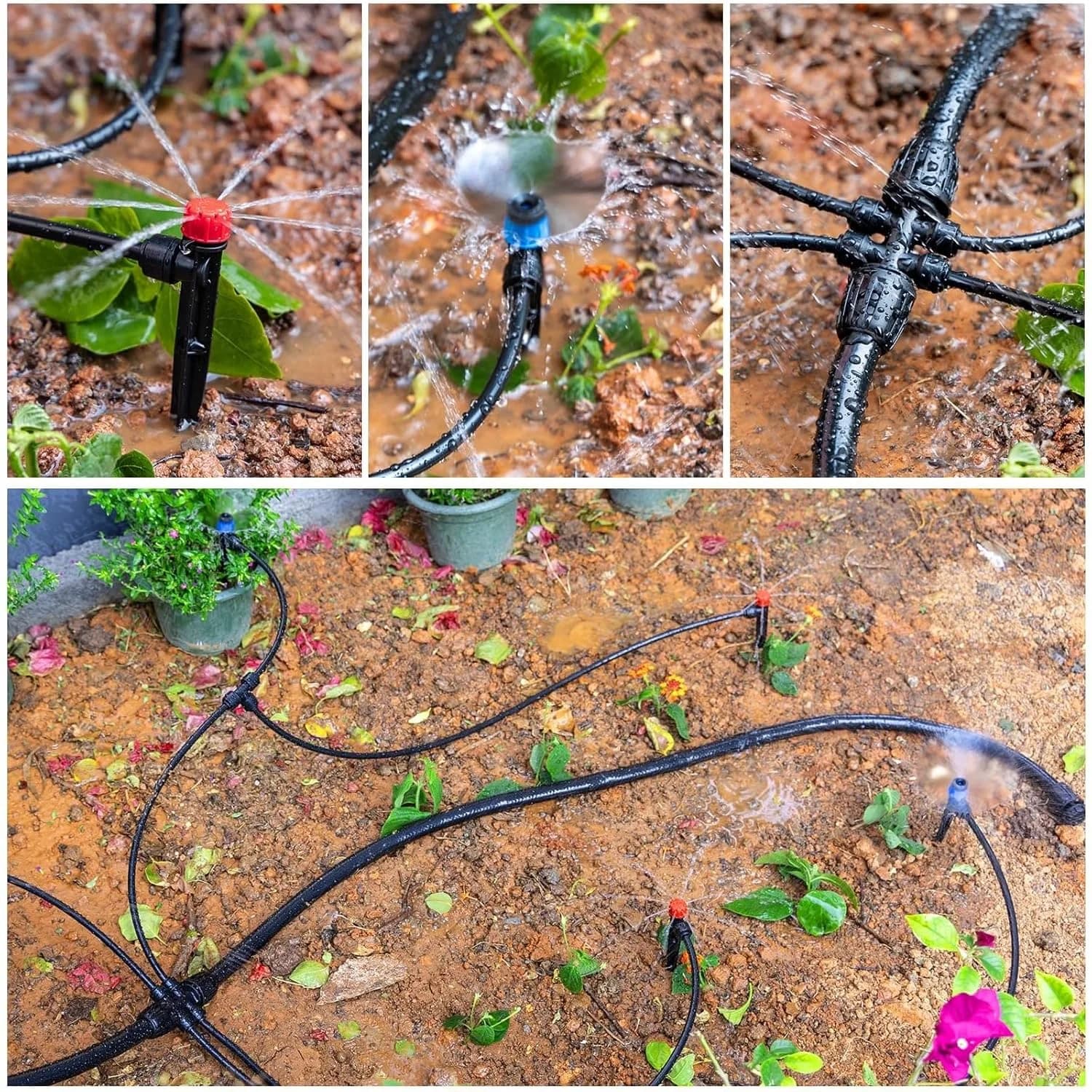 IrriNex 300 sq ft Drip Irrigation System Kit component view 7