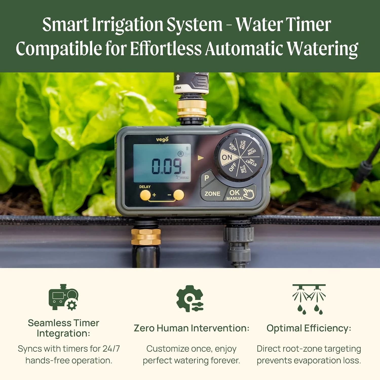 IrriNex 25 ft Drip Irrigation System Kit component view 5