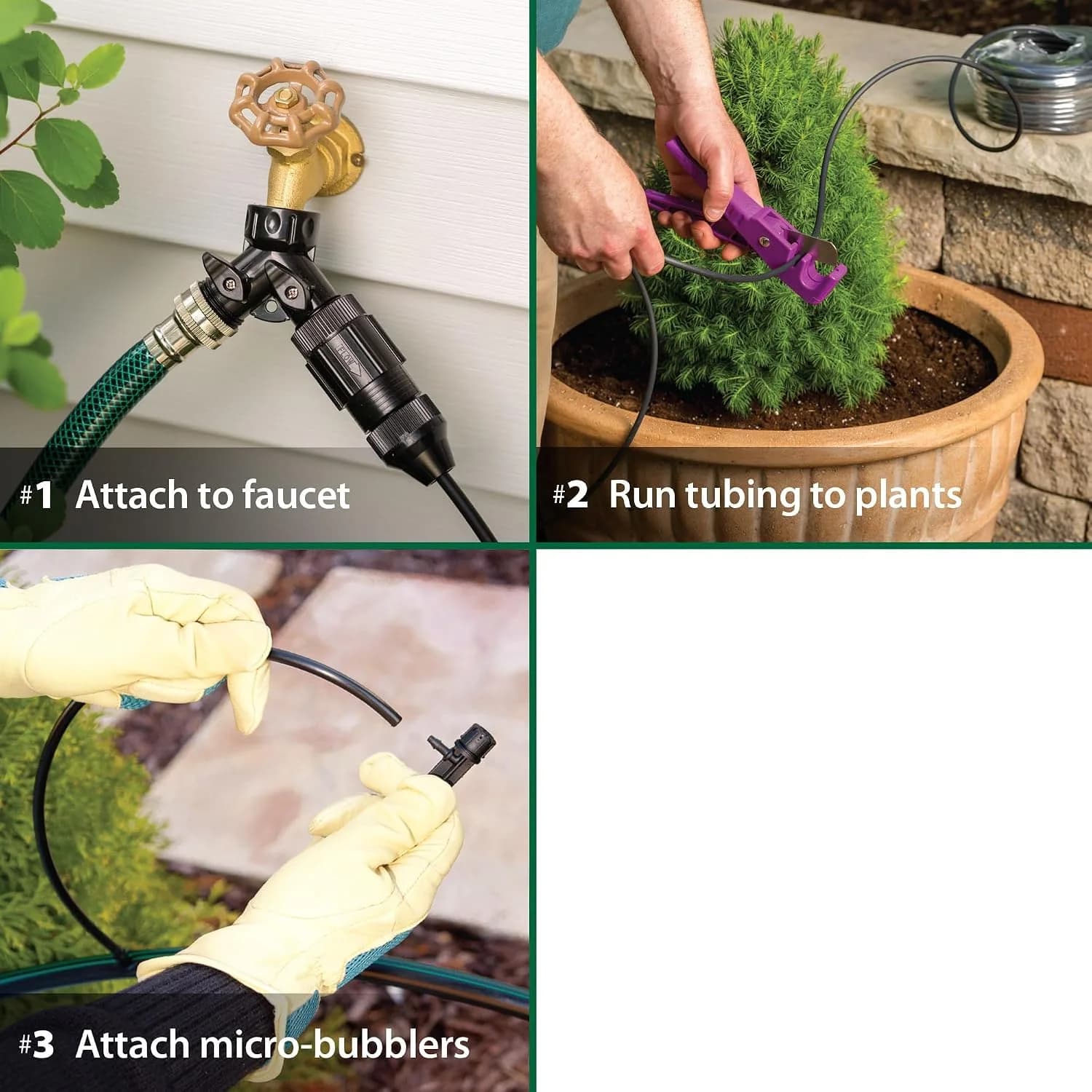 IrriNex 1/4-inch Patio and Planter Drip Irrigation Kit component view 5