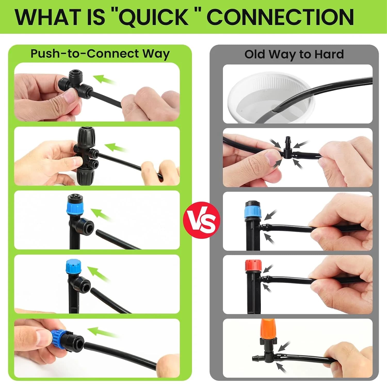 IrriNex 160 sq ft Drip Irrigation System Kit component view 6
