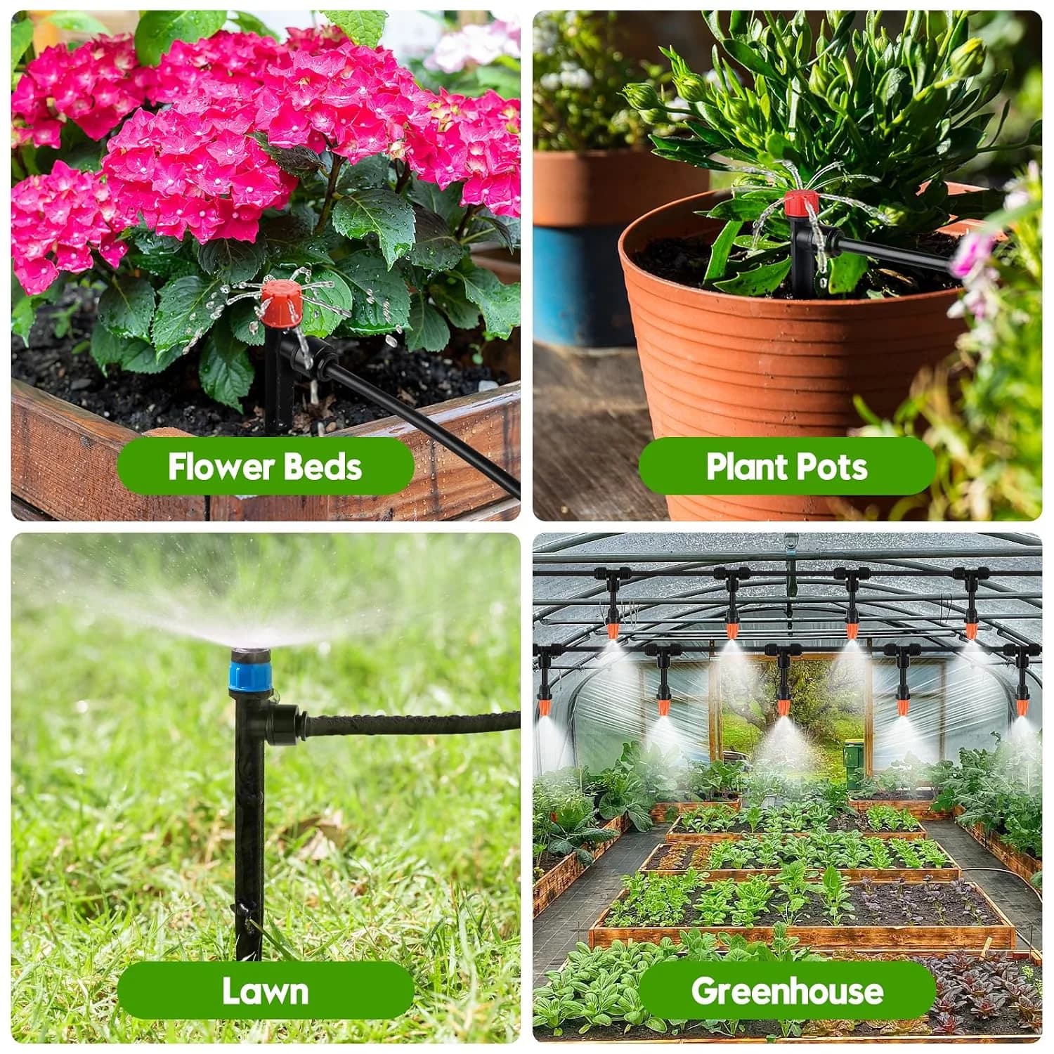 IrriNex 240 ft Drip Irrigation System Kit component view 6