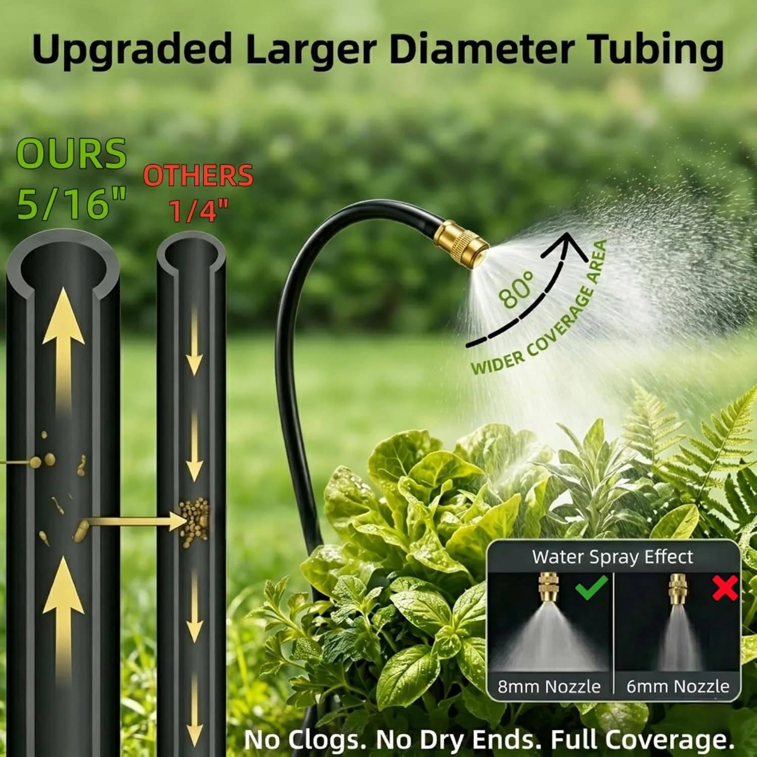 IrriNex 60 ft Drip Irrigation System Kit component view 2