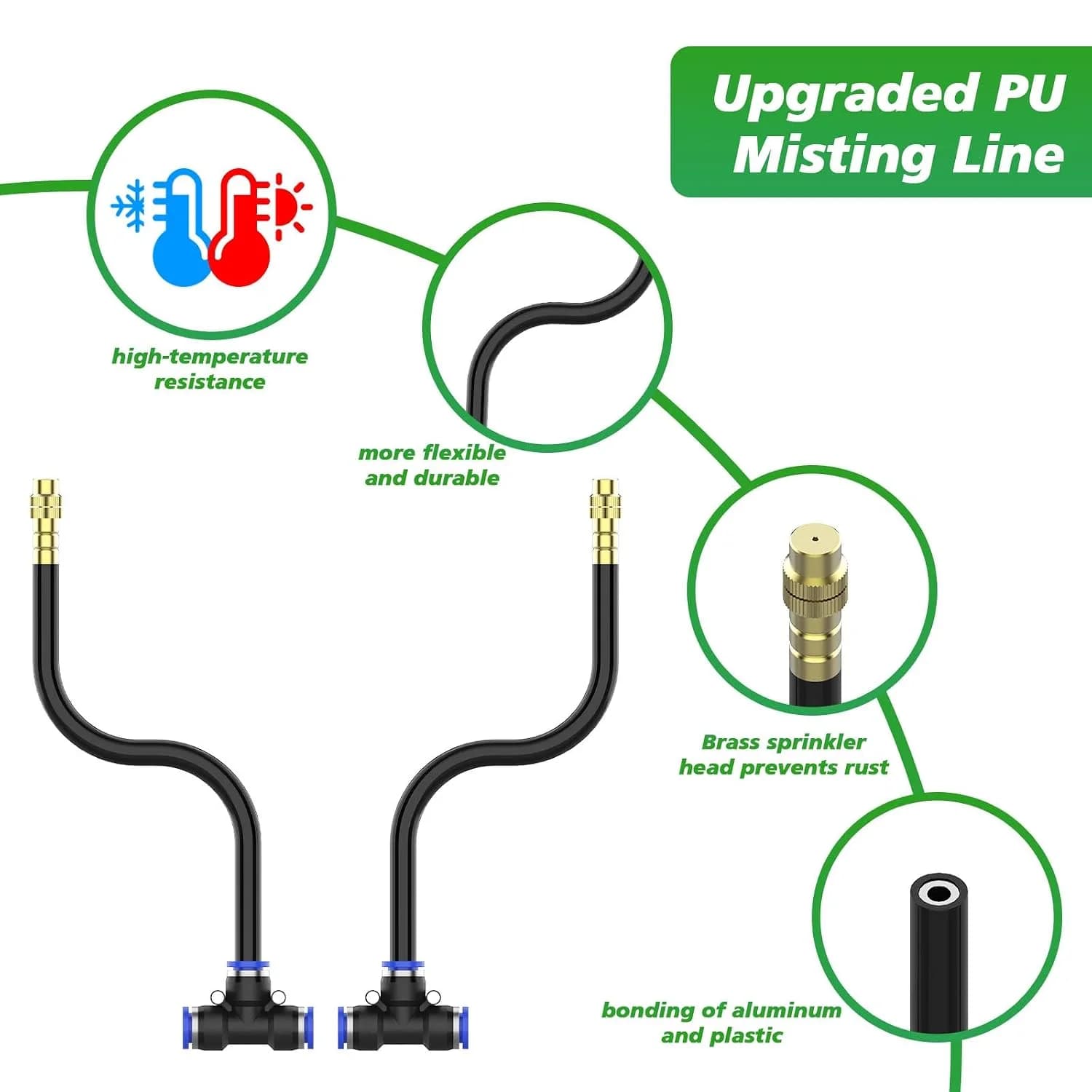 IrriNex 33 ft Drip Irrigation System Kit 50FT option view 4
