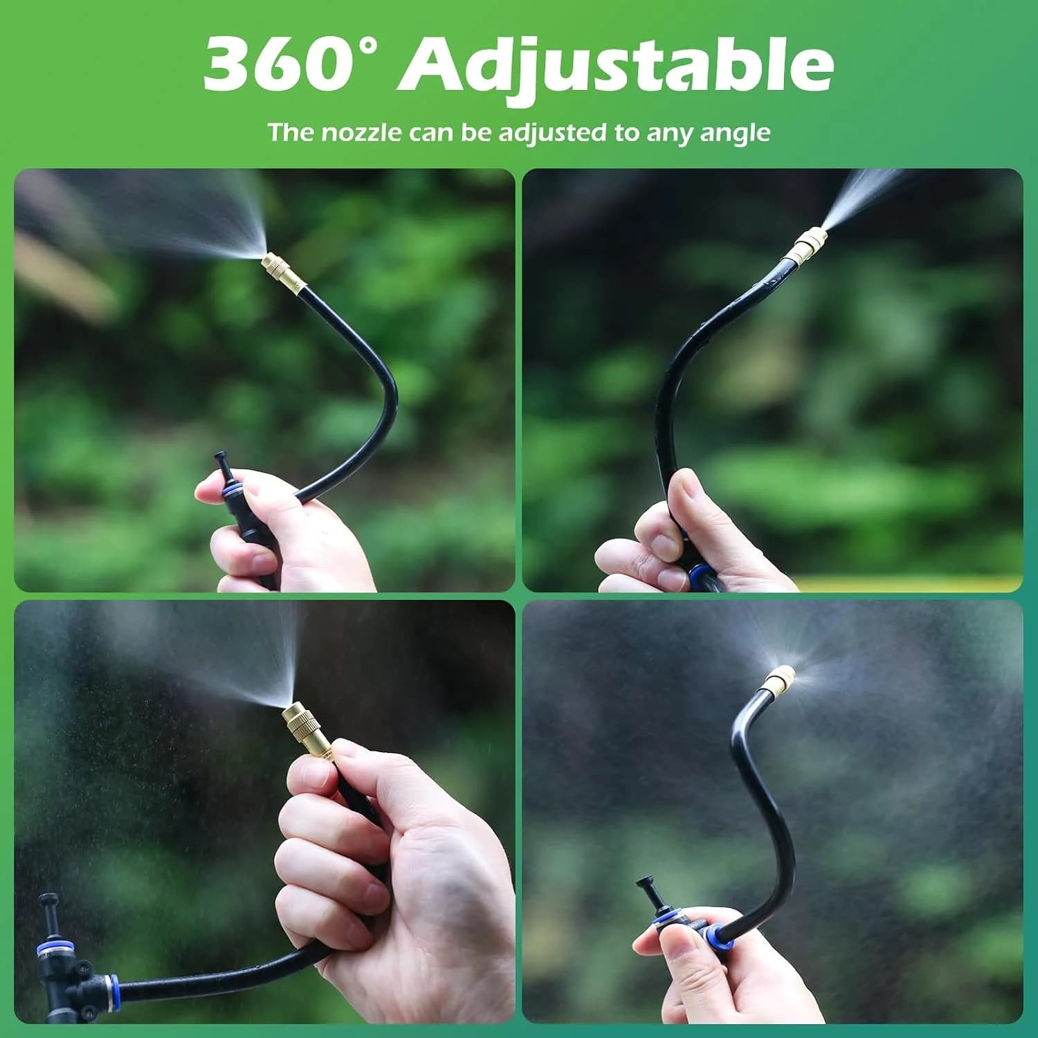 IrriNex 66 ft Garden Misting and Cooling Kit component view 2
