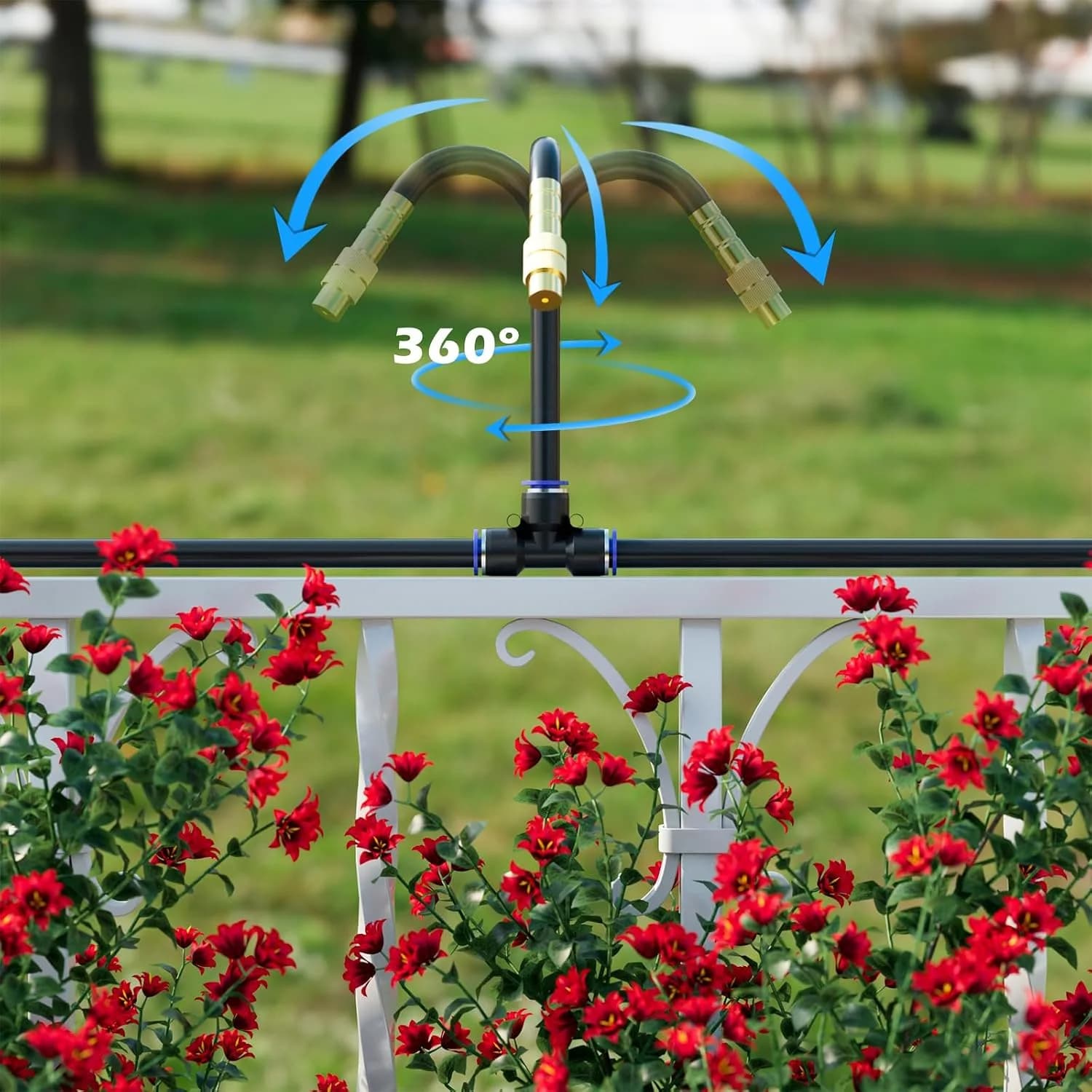 IrriNex 66 ft Garden Misting and Cooling Kit component view 8