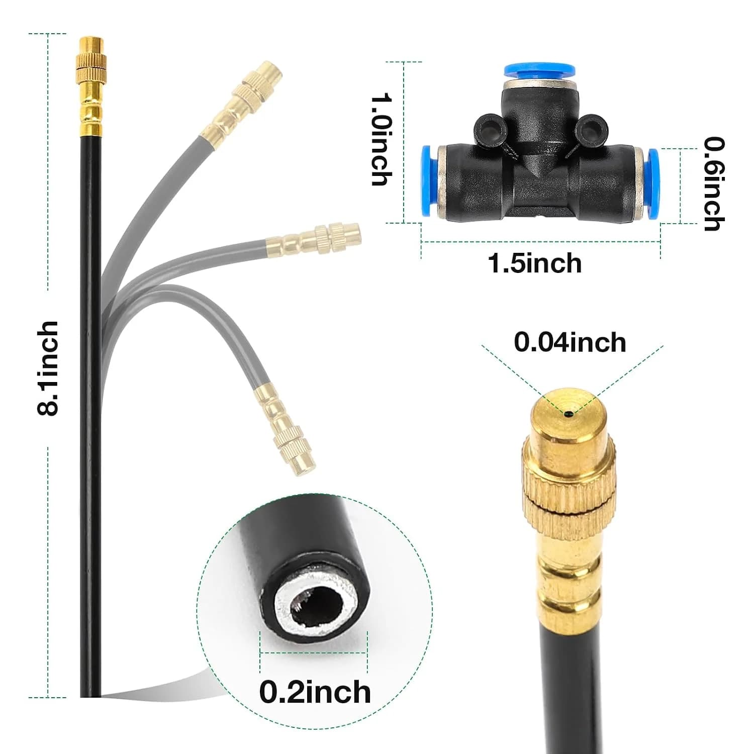 IrriNex 200 ft Drip Irrigation System Kit 50ft option view 5