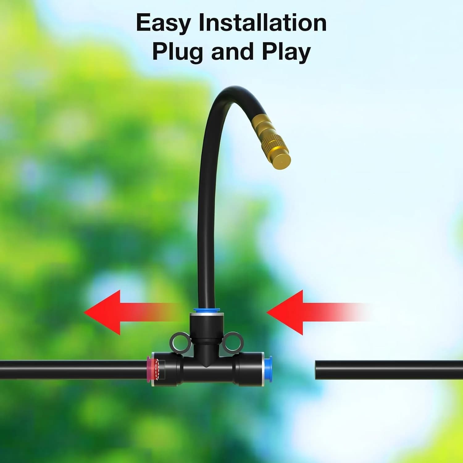 IrriNex 100 ft Drip Irrigation System Kit component view 7