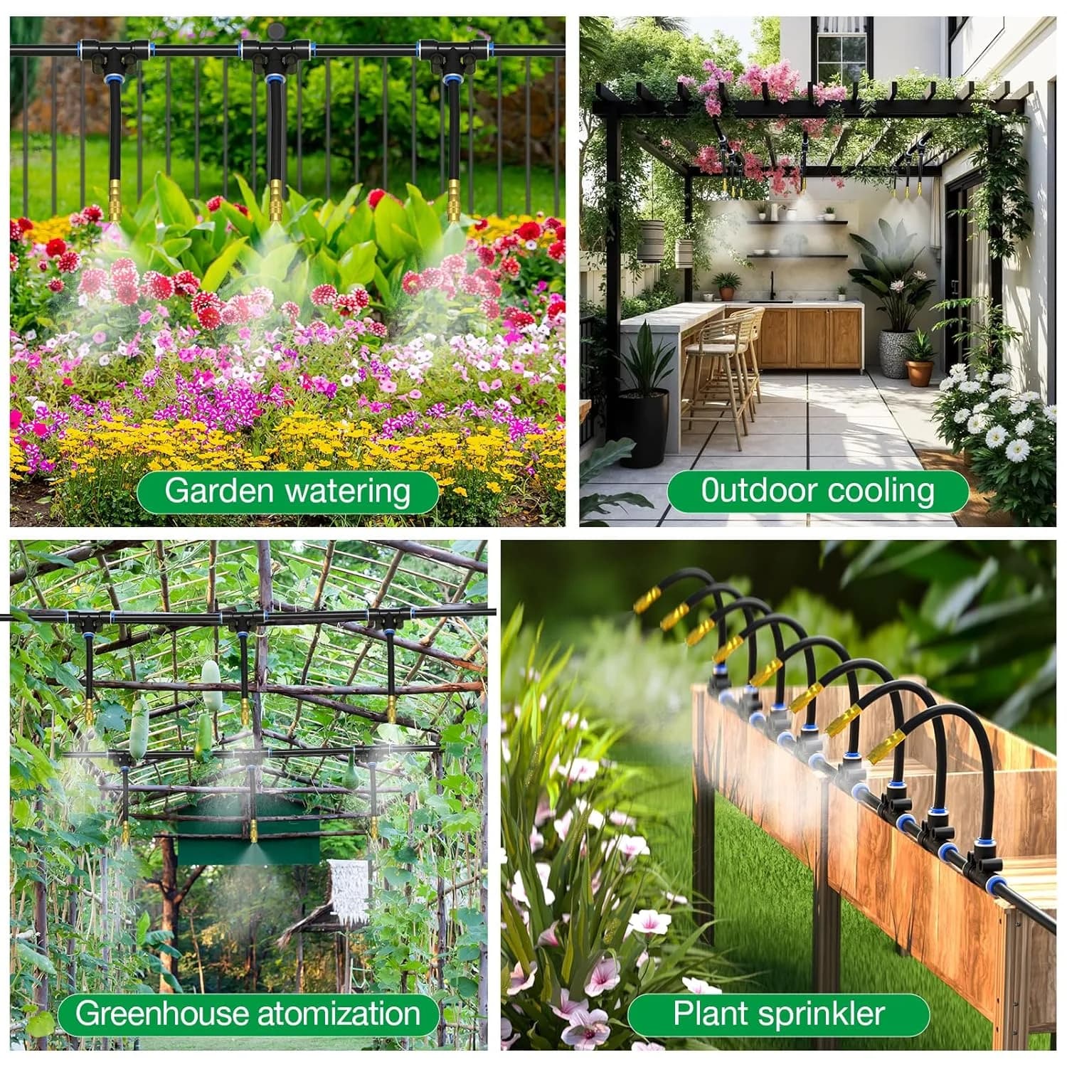 IrriNex 50 ft Drip Irrigation System Kit component view 7