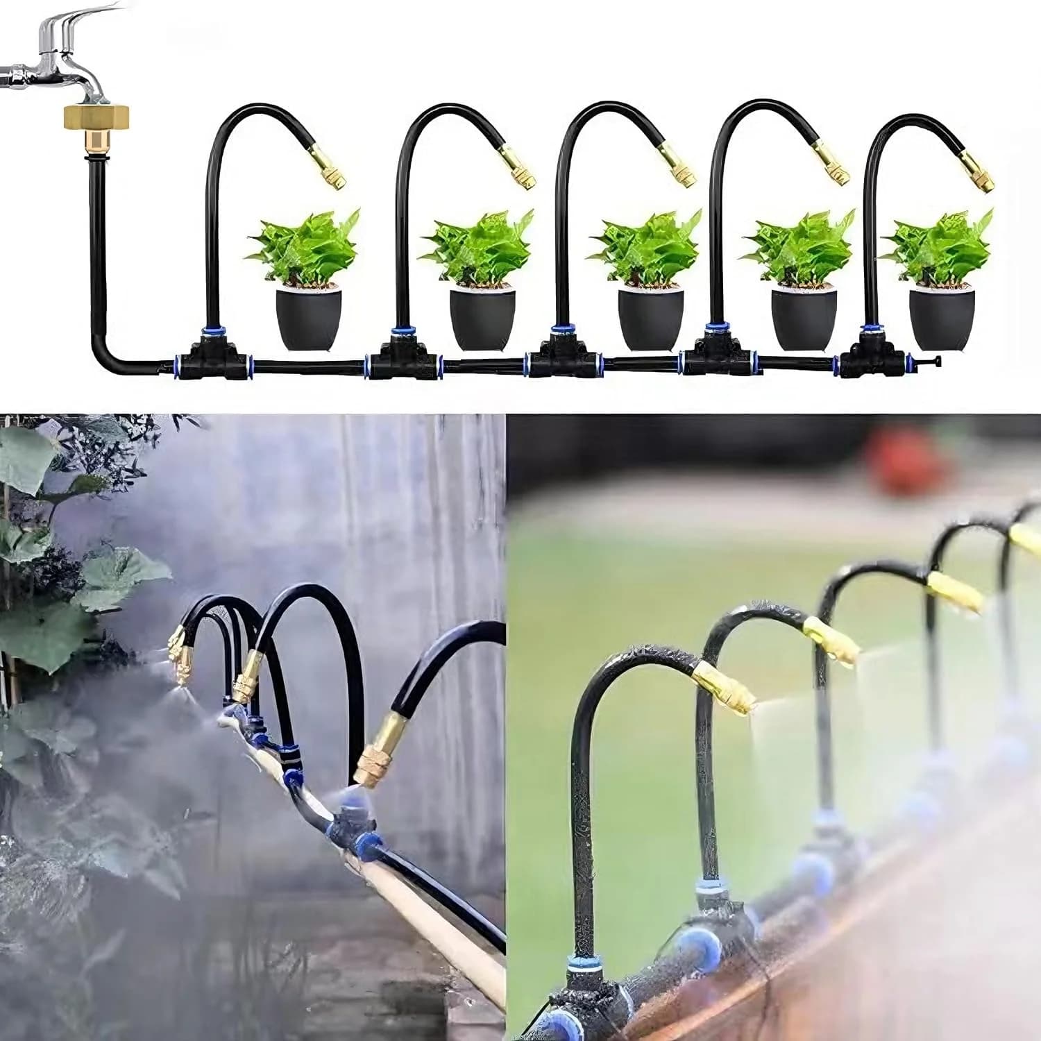 IrriNex 50 ft Drip Irrigation System Kit component view 2