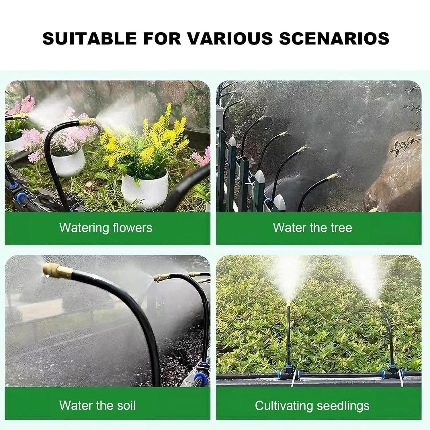 IrriNex 50 ft Drip Irrigation System Kit component view 7