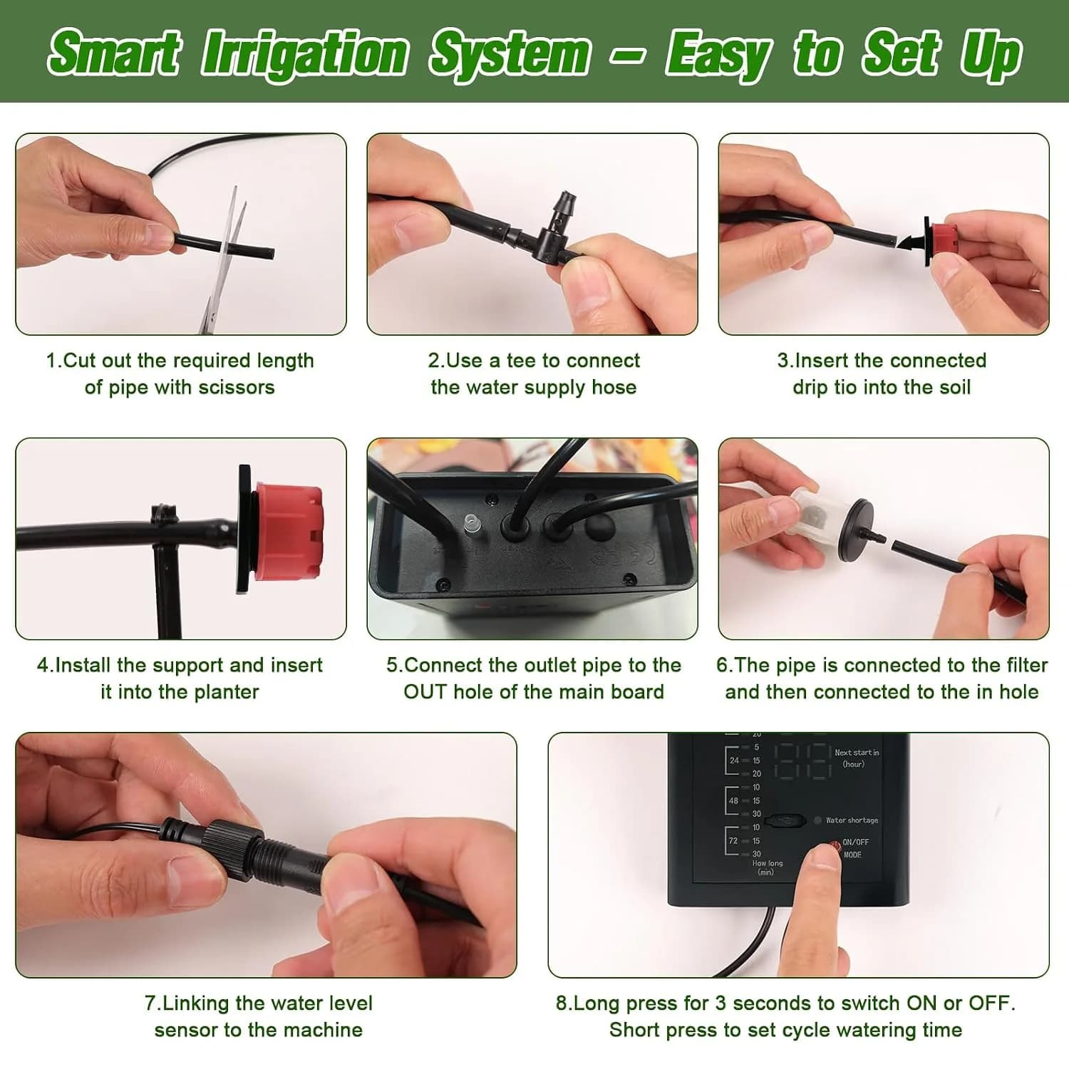IrriNex Indoor Automatic Plant Watering Kit component view 7