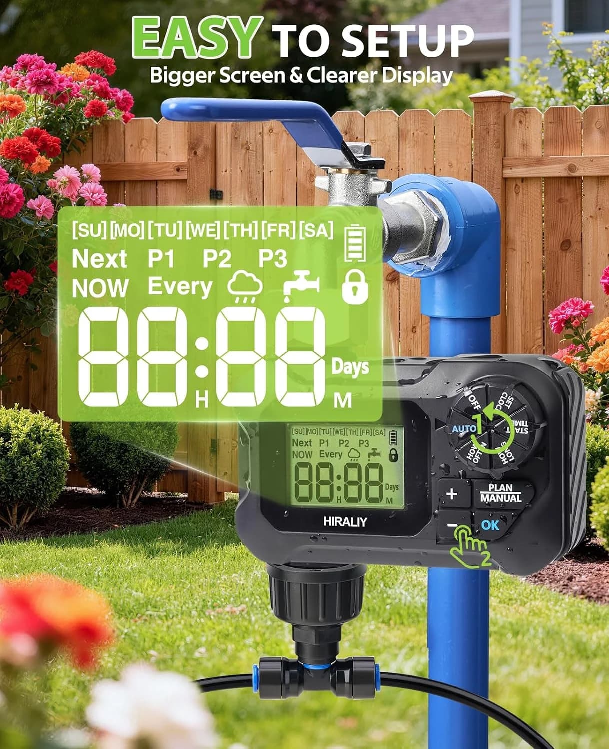 IrriNex 50 ft Drip Irrigation System Kit component view 2