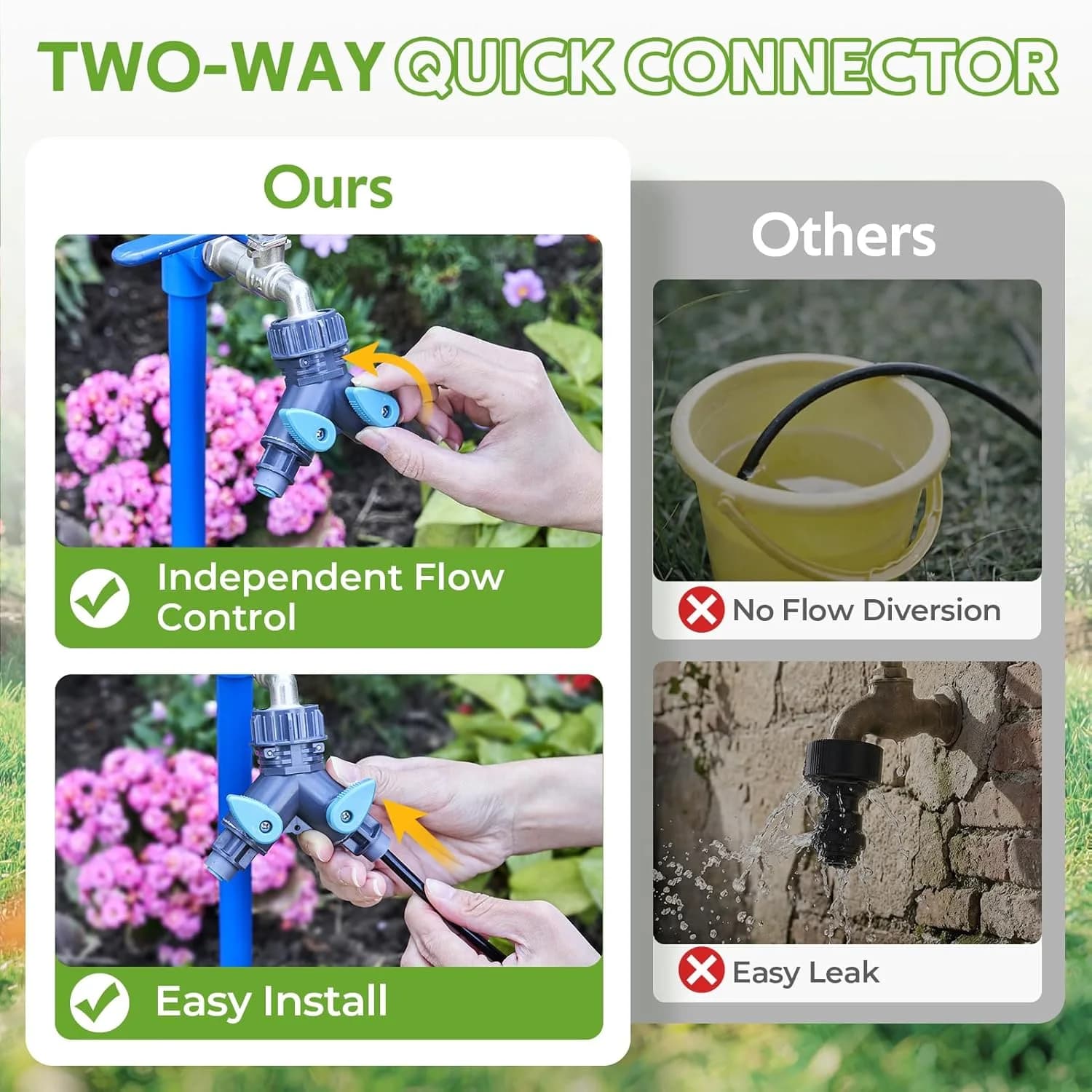 IrriNex 33 ft Drip Irrigation System Kit component view 2