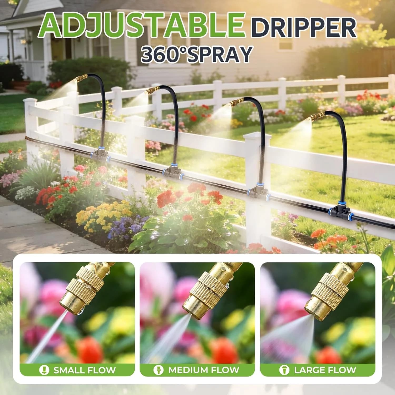IrriNex 33 ft Drip Irrigation System Kit component view 4