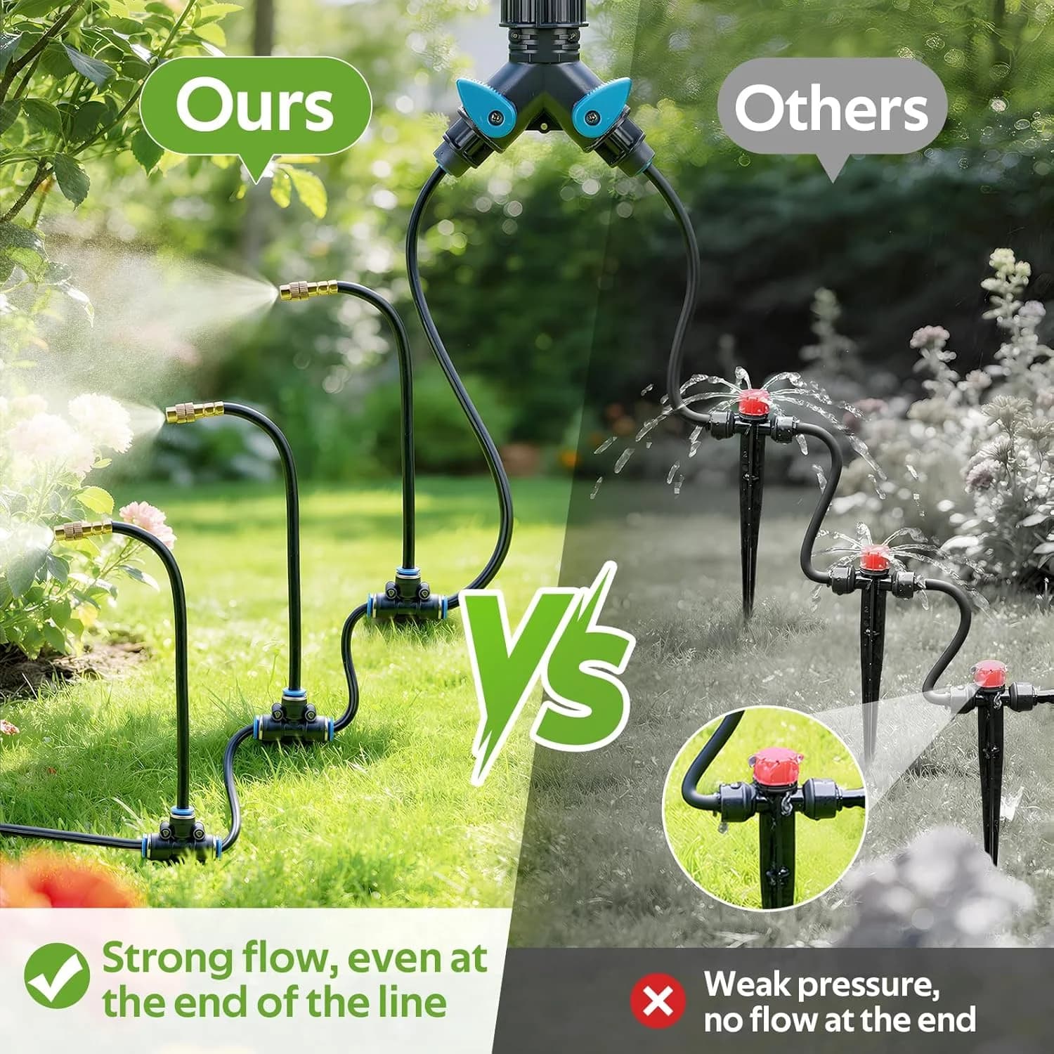 IrriNex 33 ft Drip Irrigation System Kit component view 5