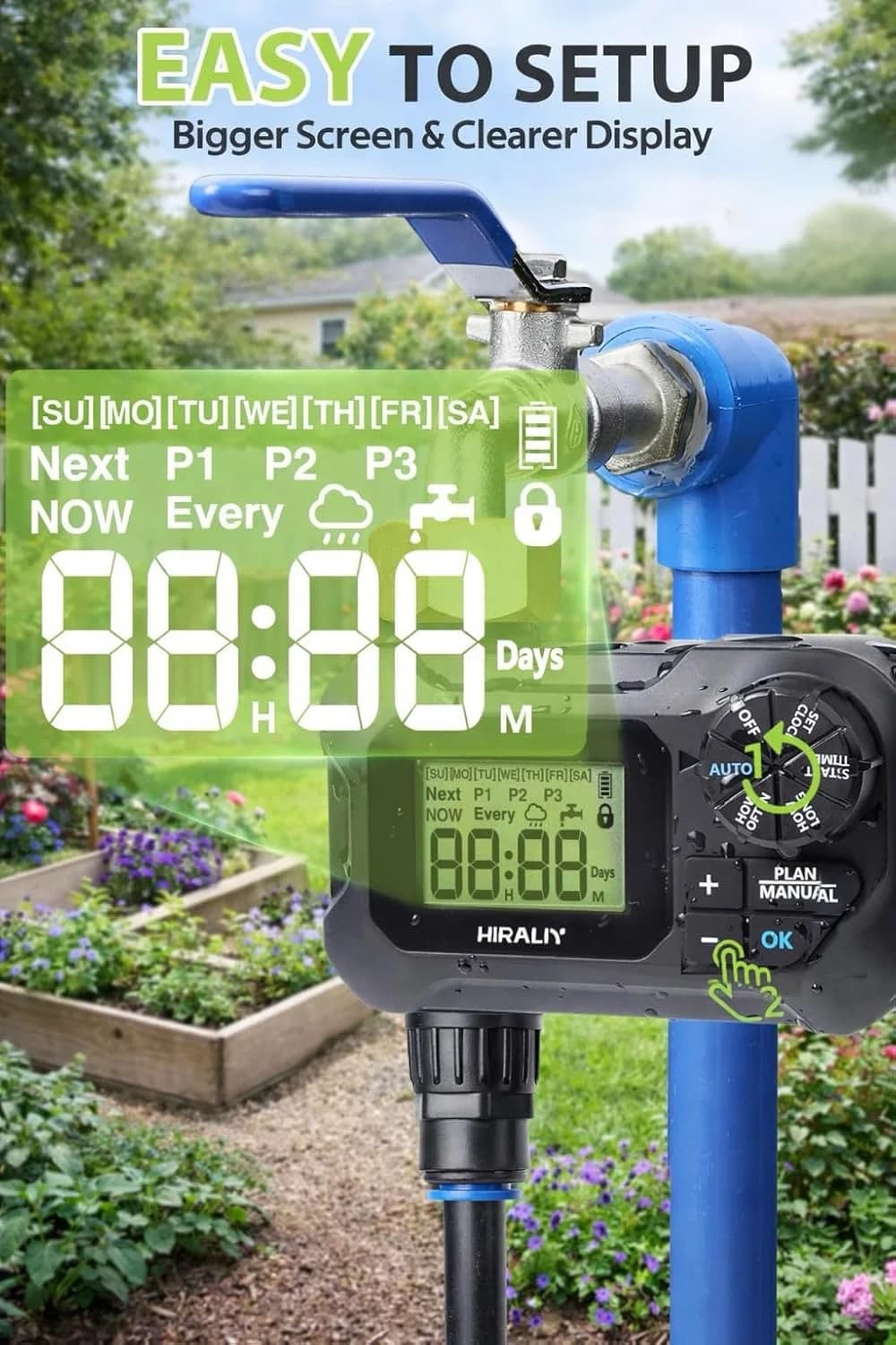 IrriNex 100 ft Drip Irrigation System Kit component view 3