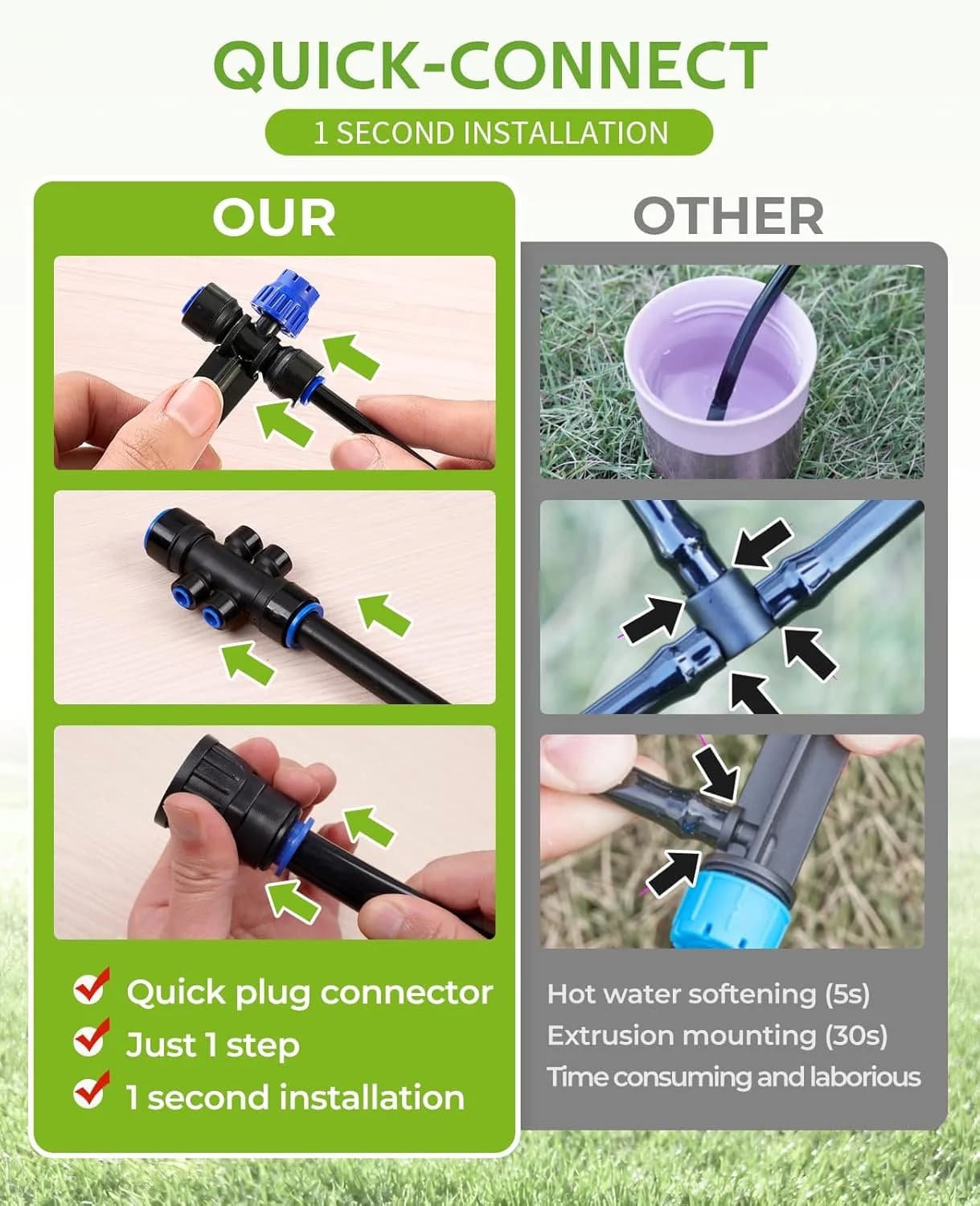 IrriNex 100 ft Drip Irrigation System Kit component view 7