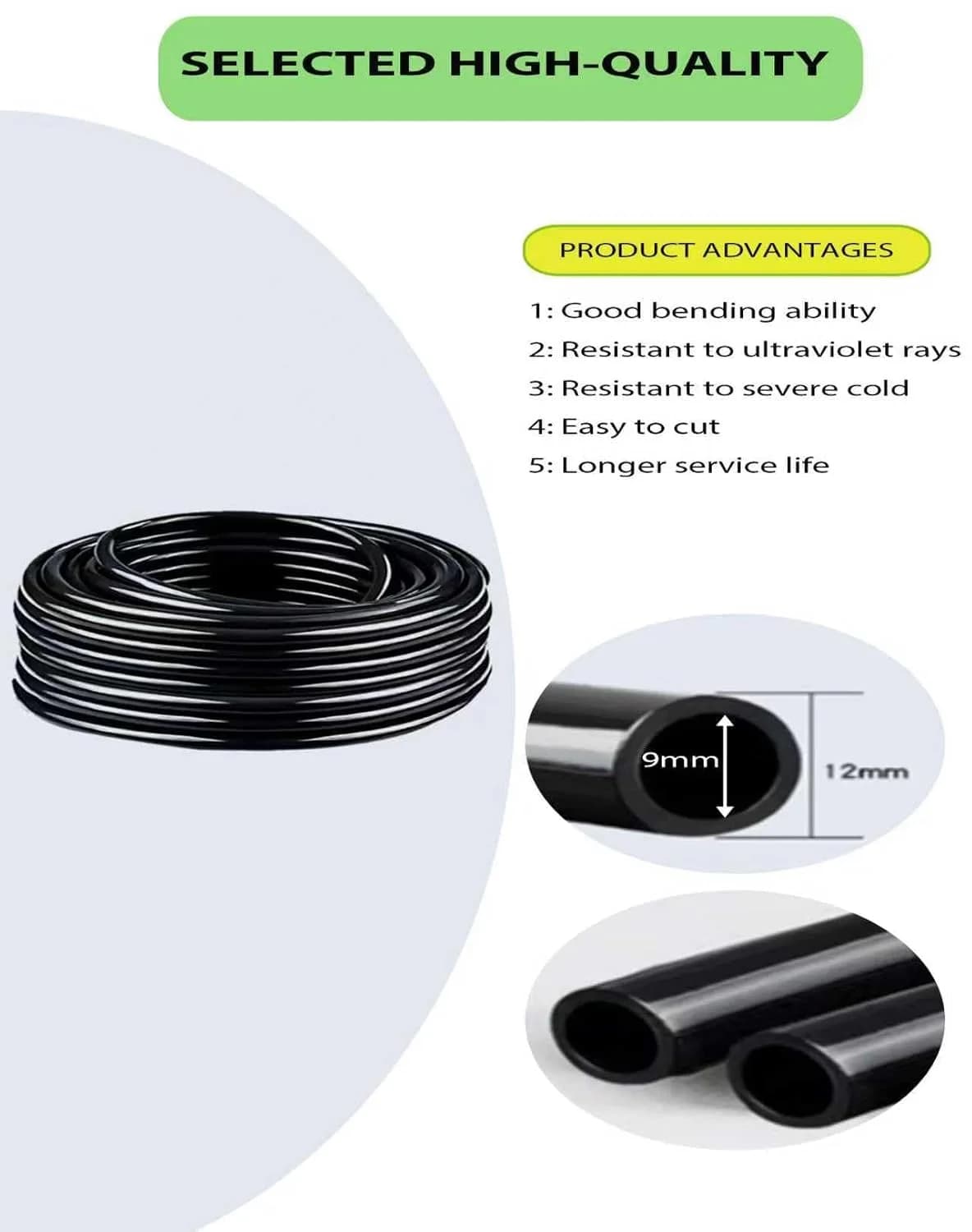 IrriNex 100 ft Drip Irrigation System Kit 50 FT option view 6