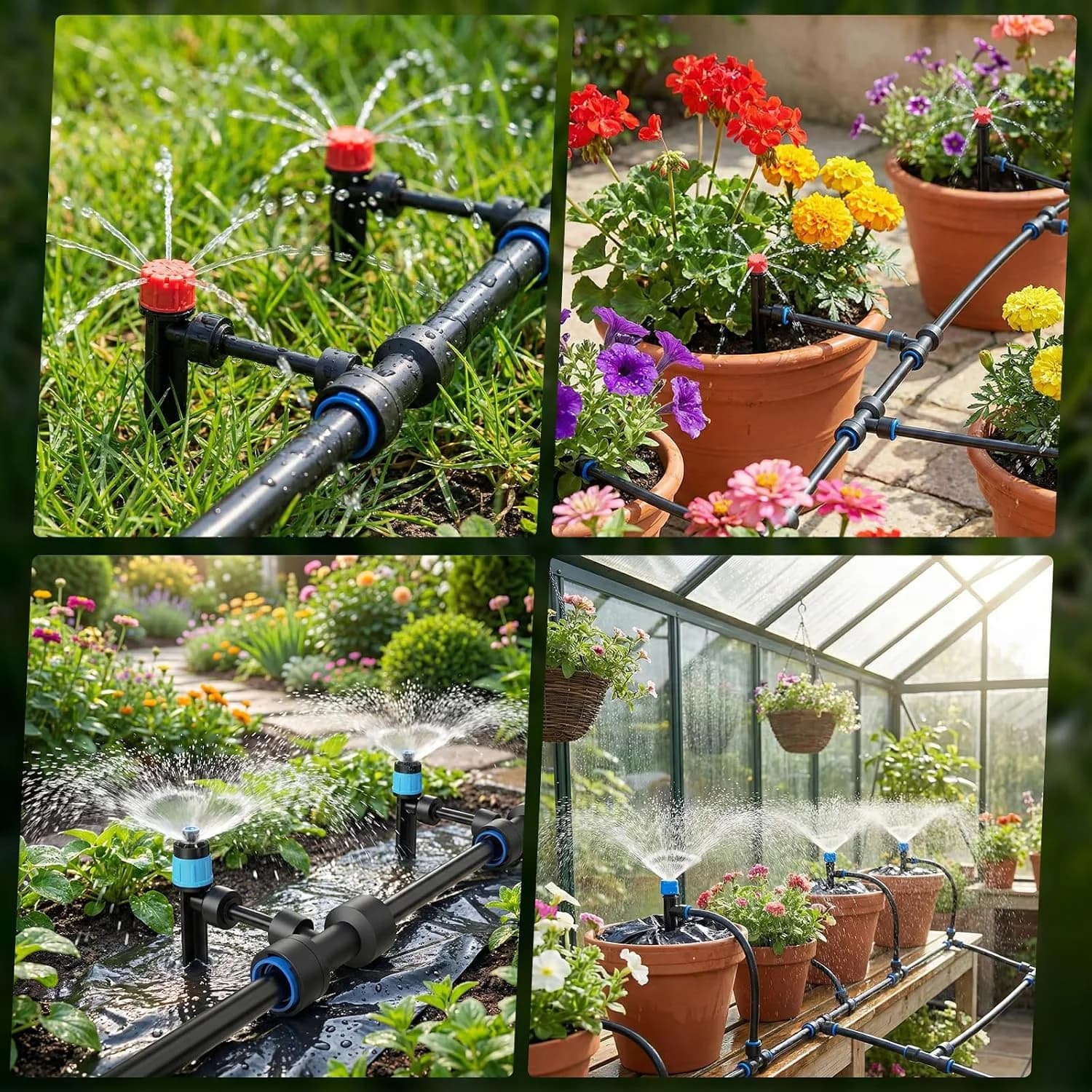 IrriNex 100 ft Drip Irrigation System Kit component view 6