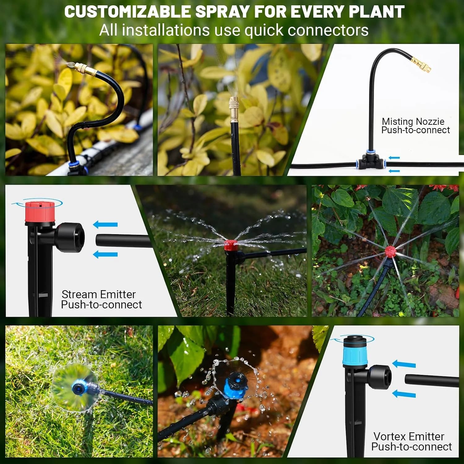 IrriNex 100 ft Drip Irrigation System Kit component view 5