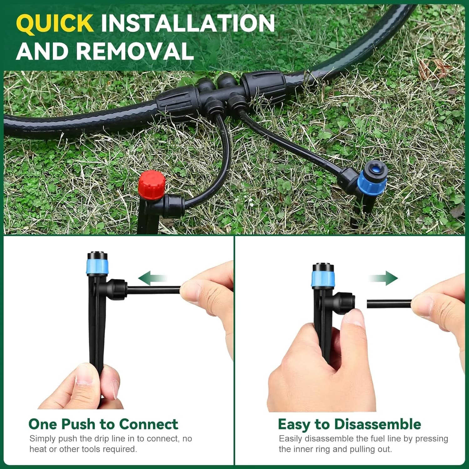 IrriNex 233 ft Drip Irrigation System Kit component view 5