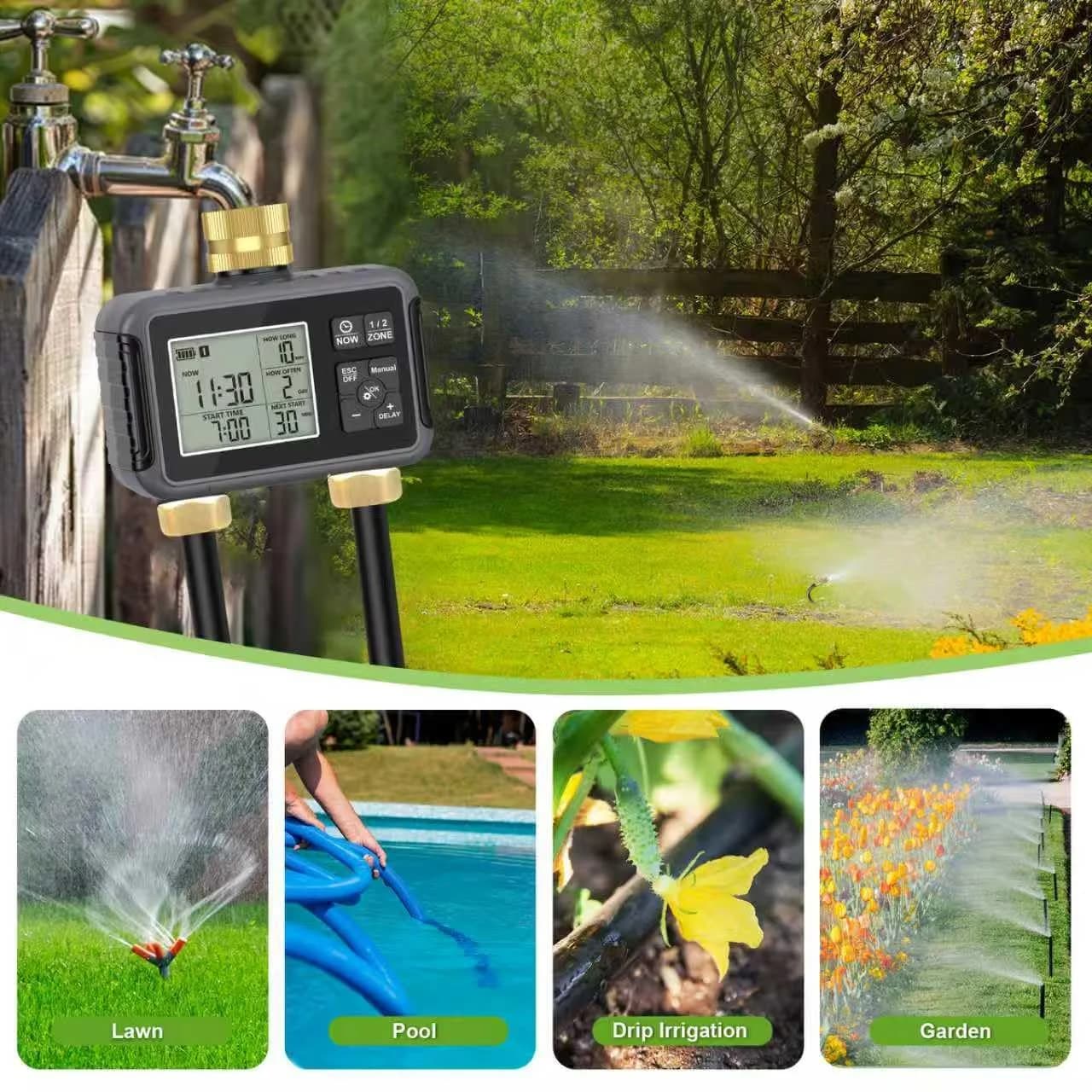 IrriNex 120 ft Drip Irrigation System Kit component view 8