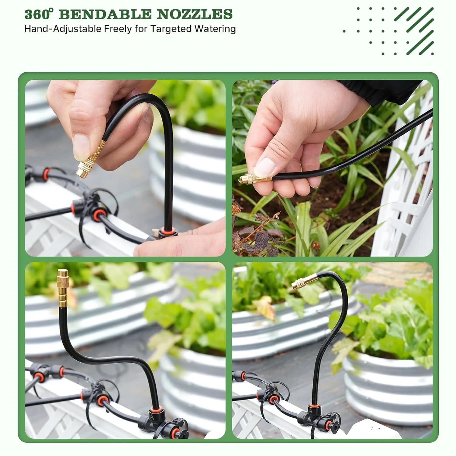 IrriNex 50 ft Drip Irrigation System Kit component view 4