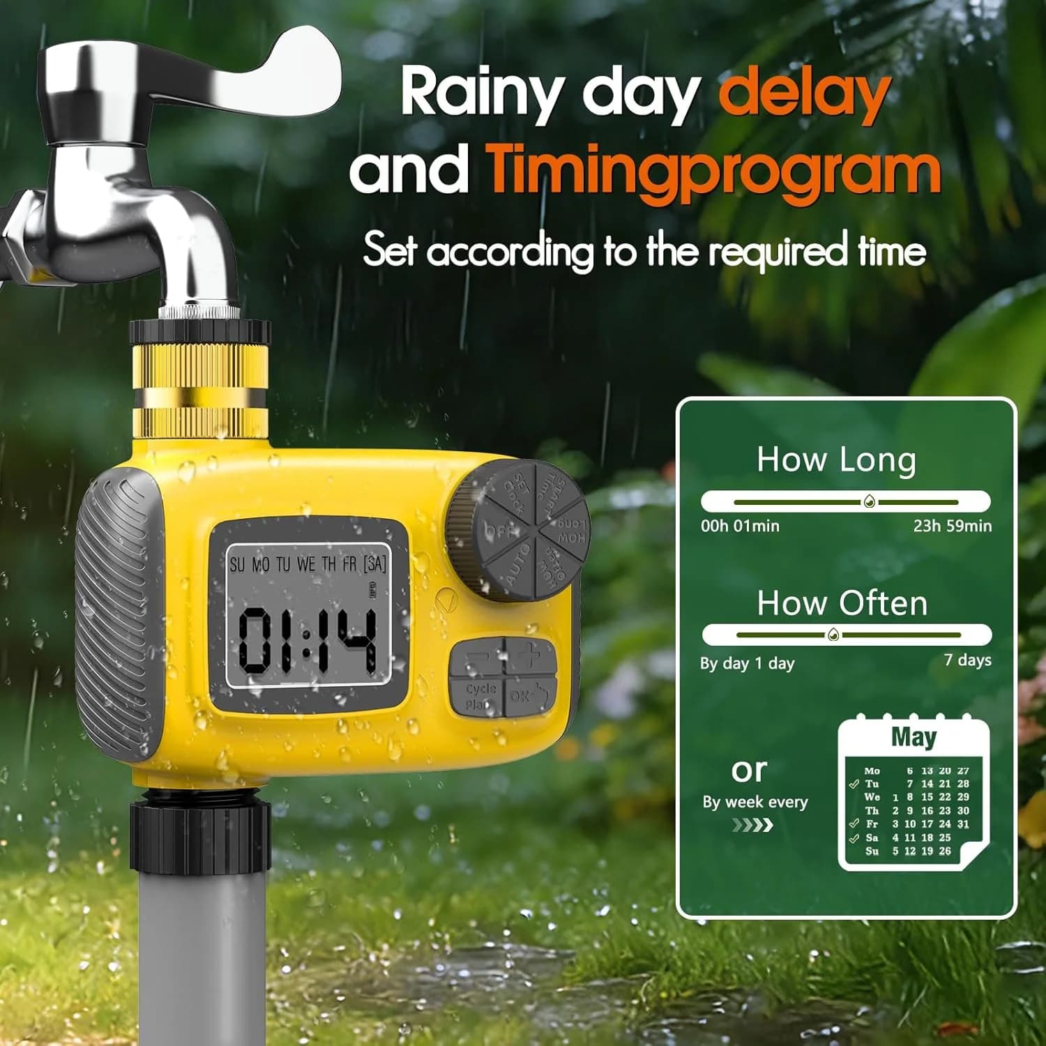 IrriNex 98 ft Drip Irrigation System Kit component view 4