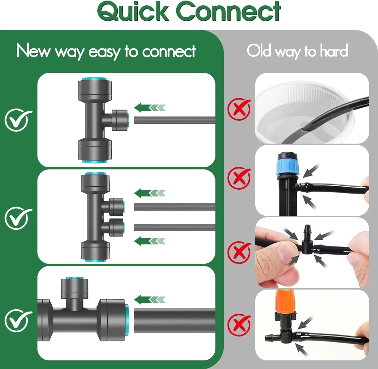 IrriNex 98 ft Drip Irrigation System Kit component view 7
