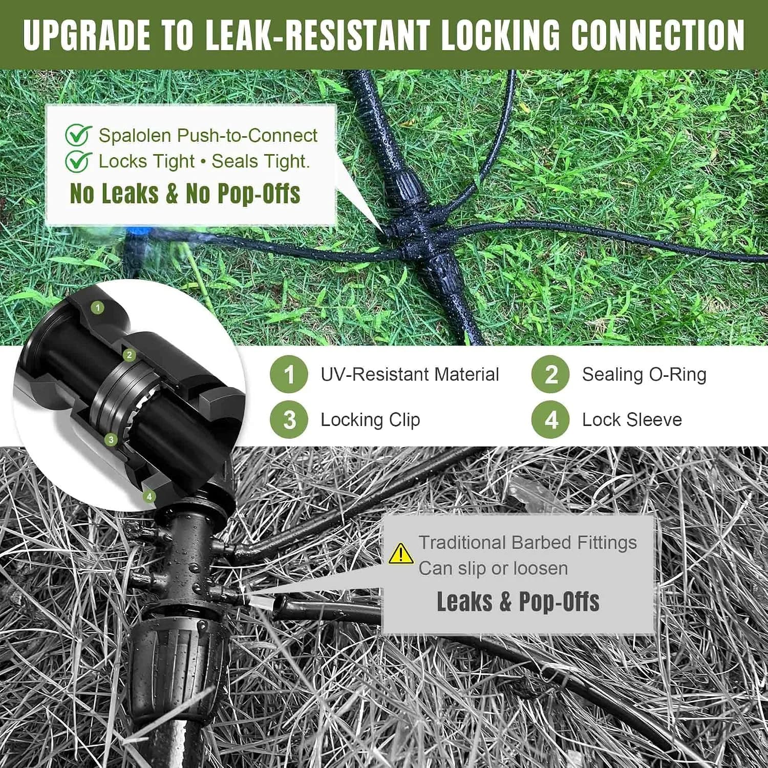 IrriNex 50 ft Drip Irrigation System Kit component view 4