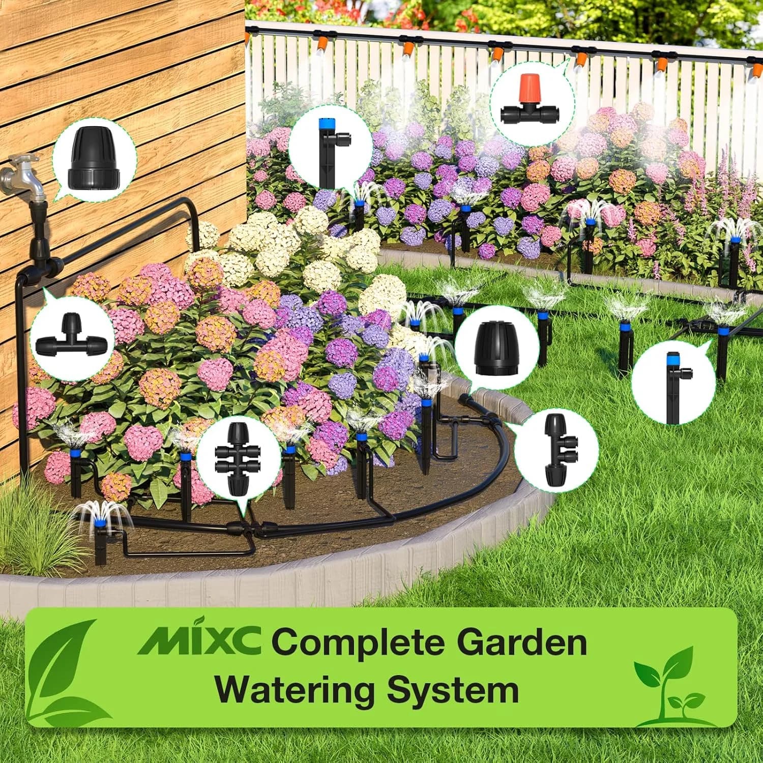 IrriNex 300 ft Drip Irrigation System Kit component view 4