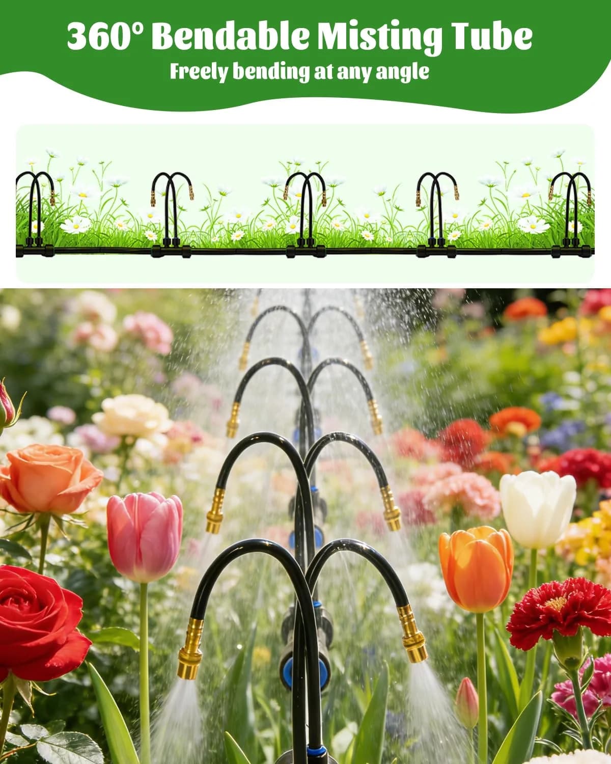 IrriNex 66 ft Drip Irrigation System Kit component view 4