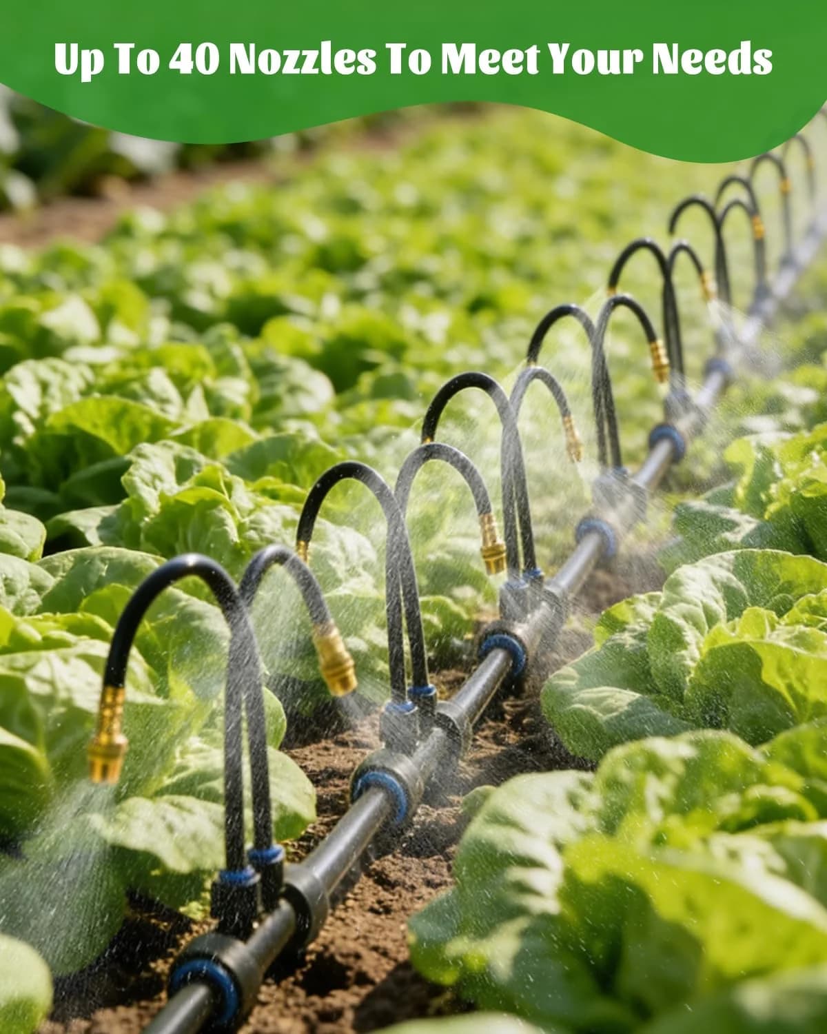 IrriNex 66 ft Drip Irrigation System Kit component view 5