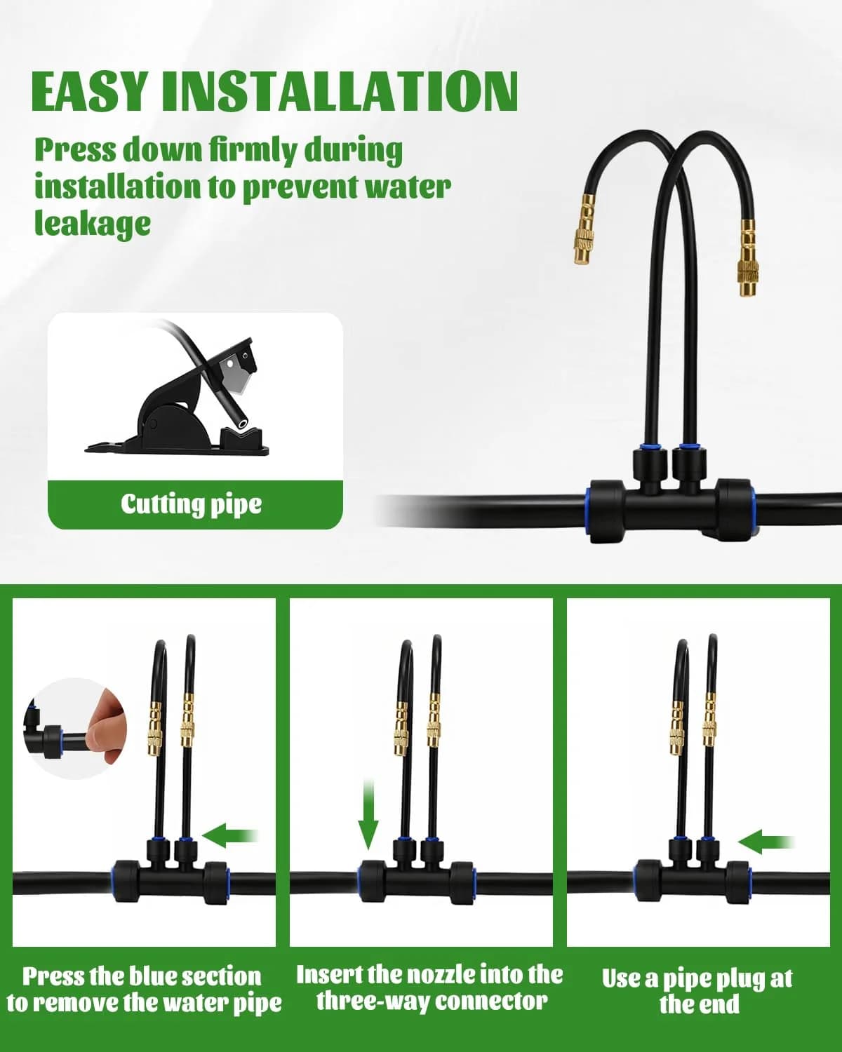 IrriNex 66 ft Drip Irrigation System Kit component view 6