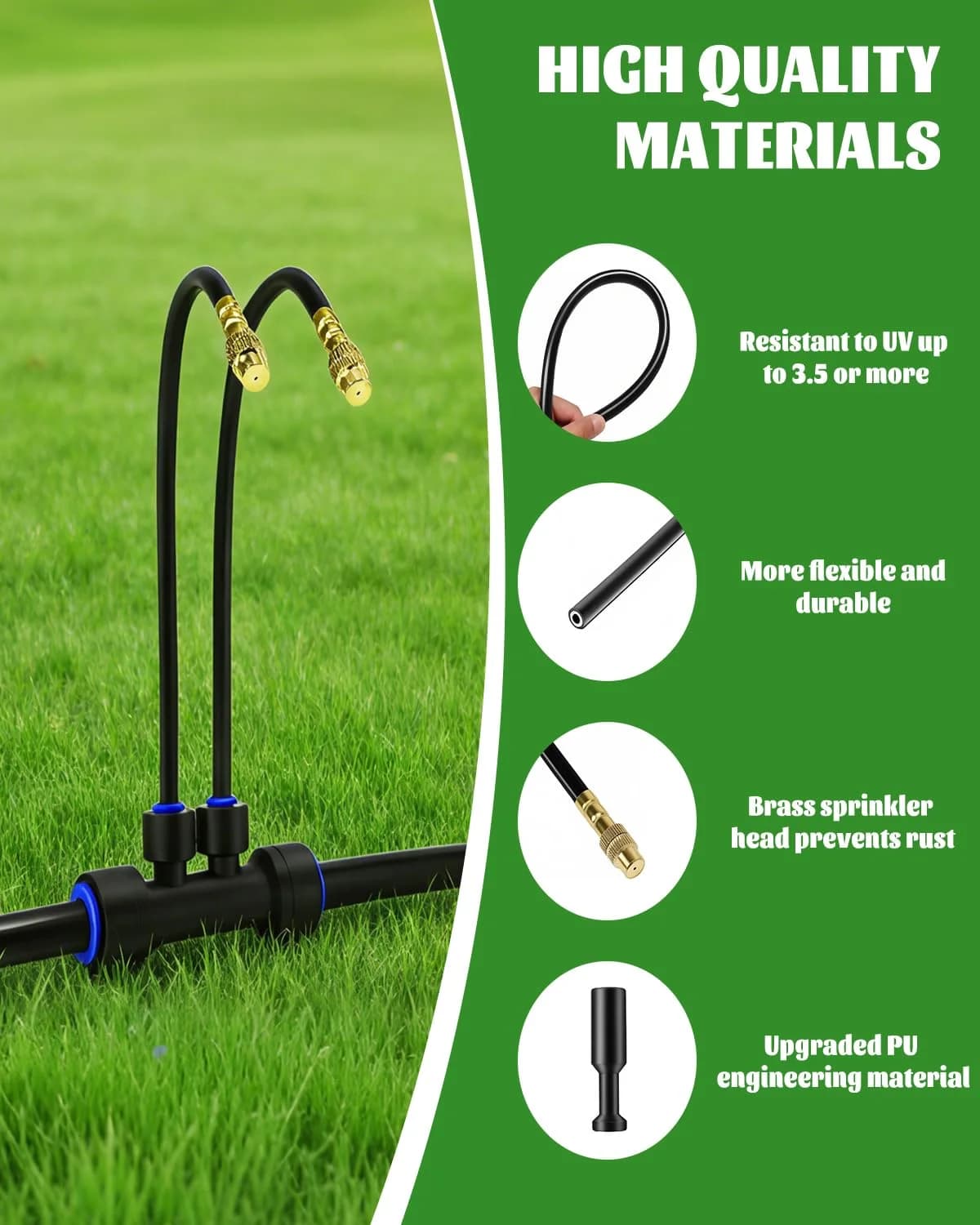 IrriNex 66 ft Drip Irrigation System Kit component view 7